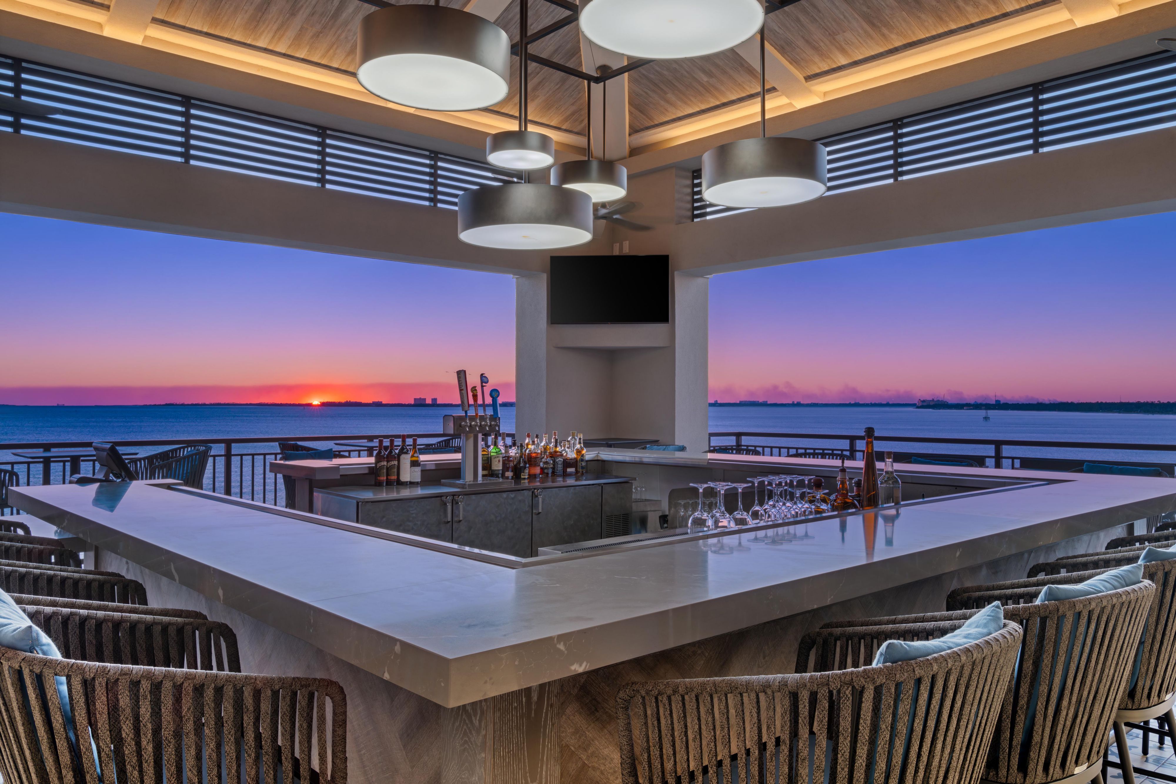 rooftop bar