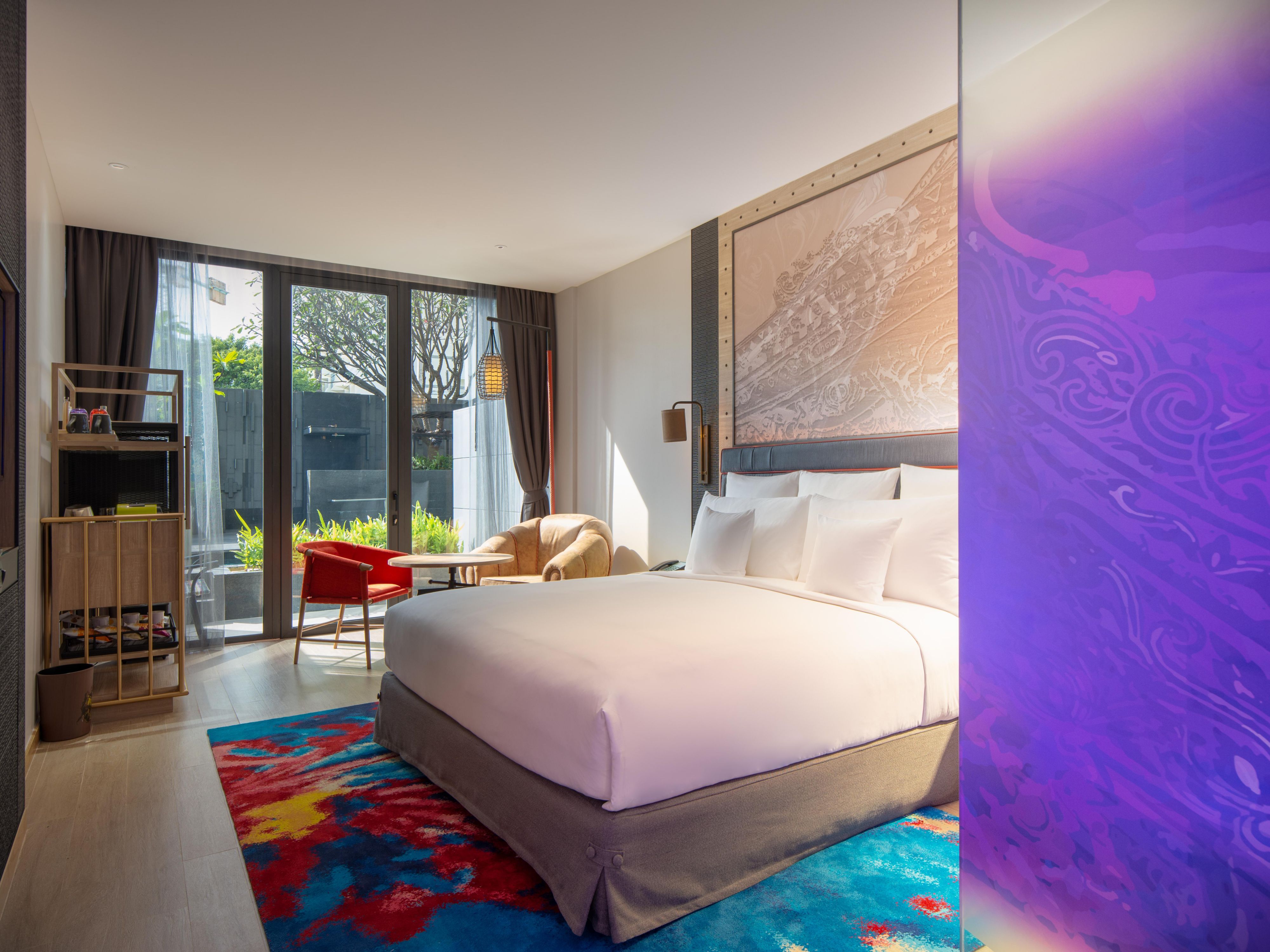 Plunge straight into the pool from your own personal terrace.