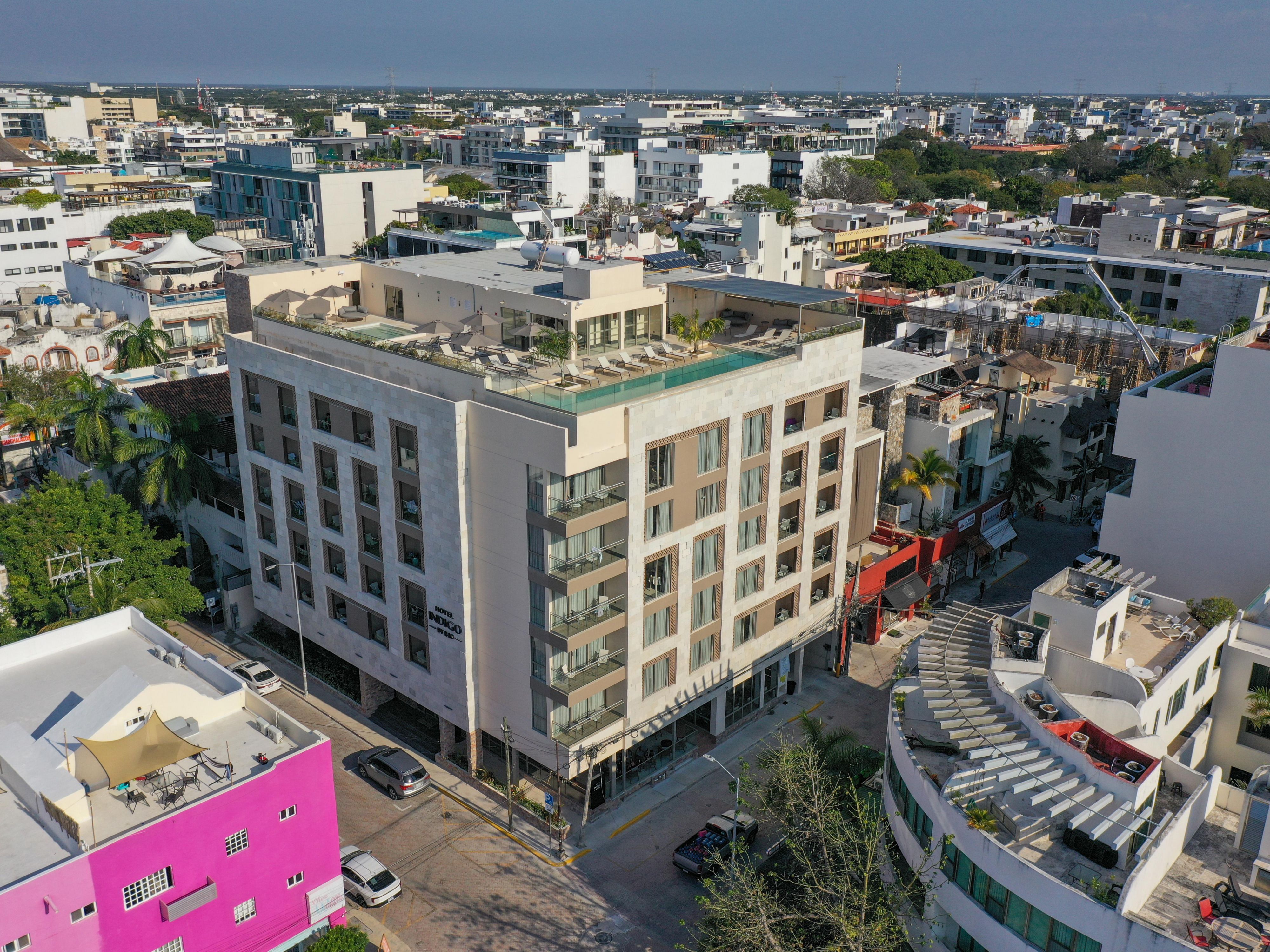 Aerial hotel photo