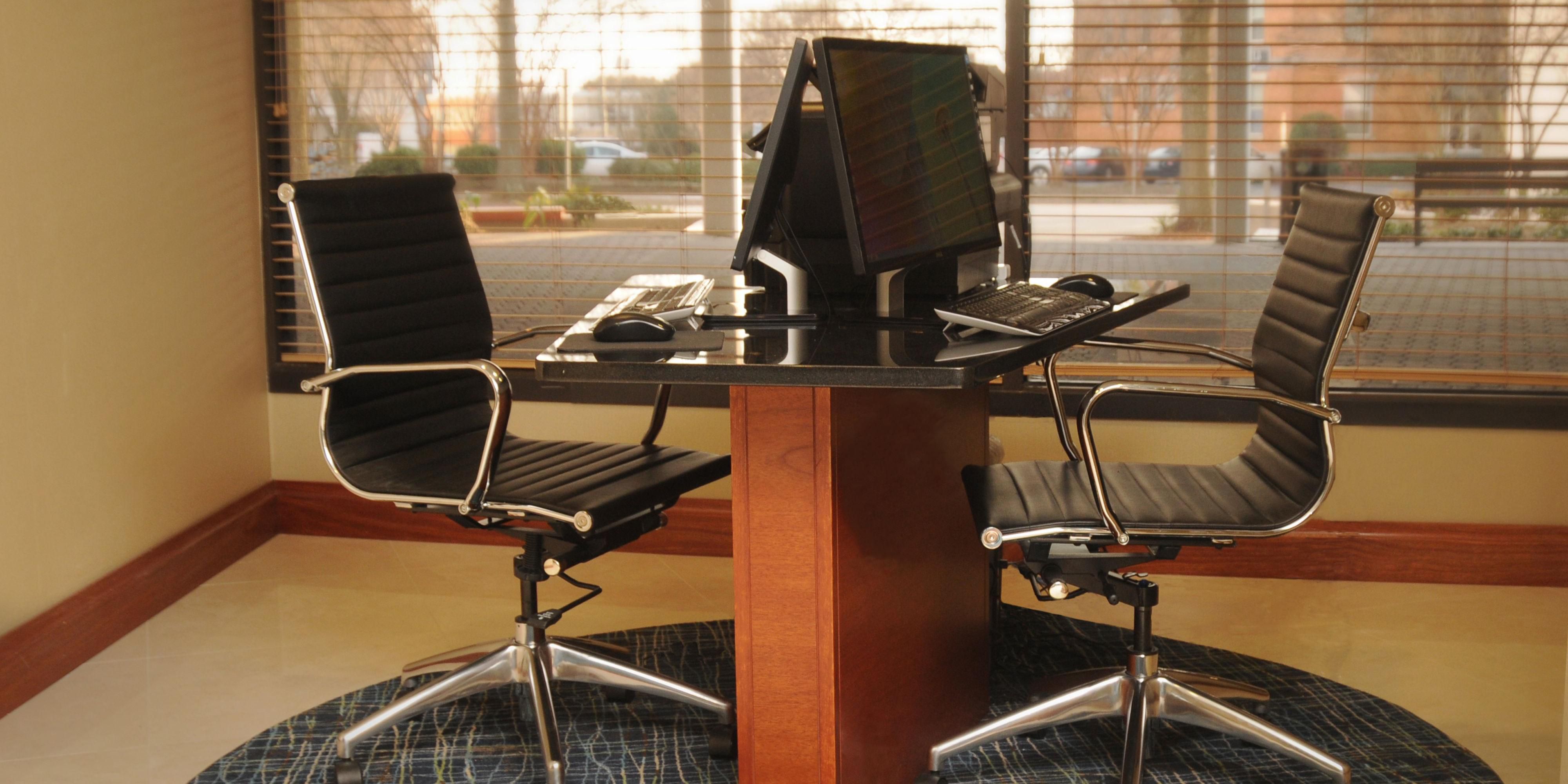 Complete your tasks or send an email in our Business Center