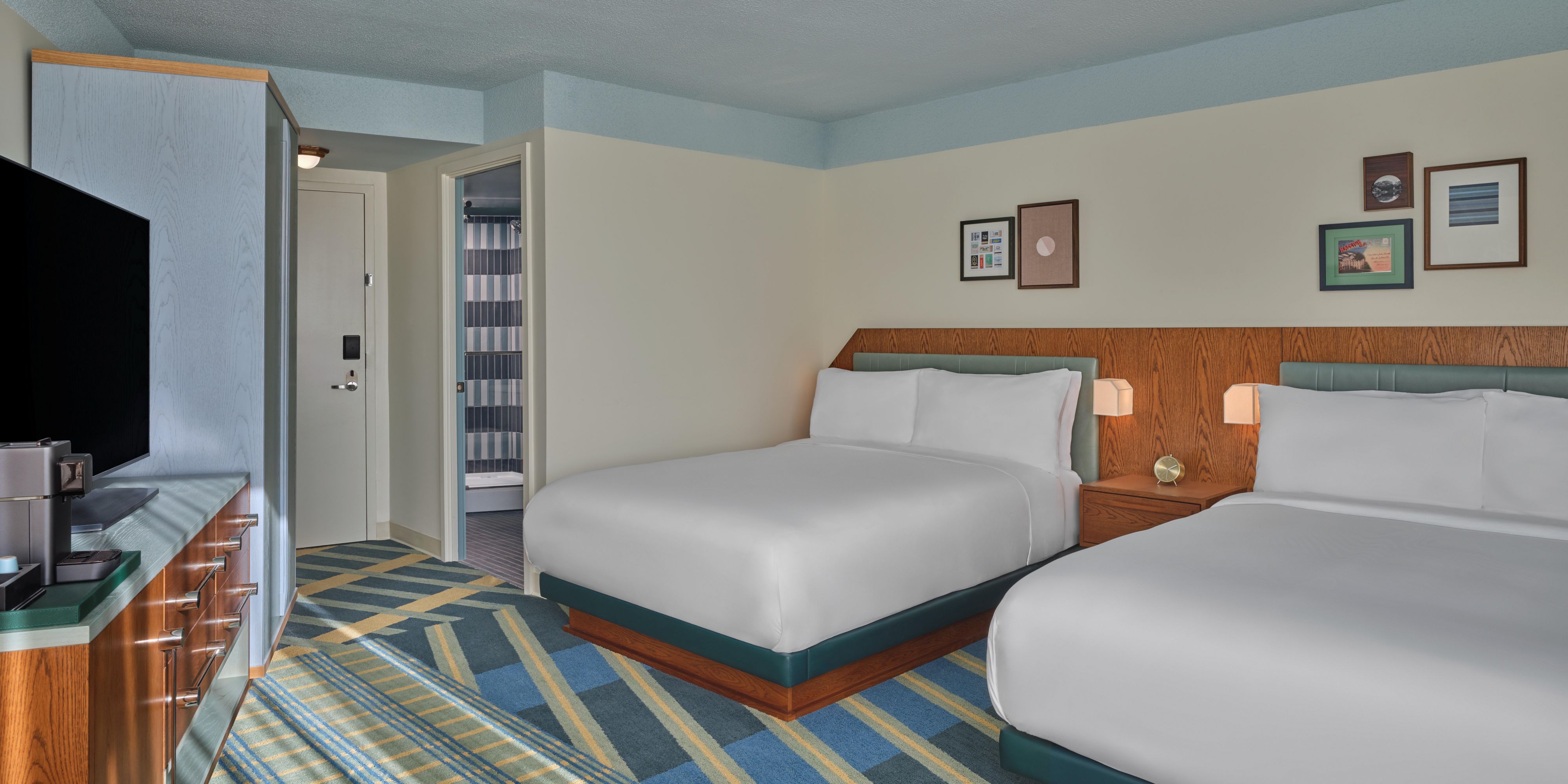 Well-Appointed Double Queen Room for Families and Groups