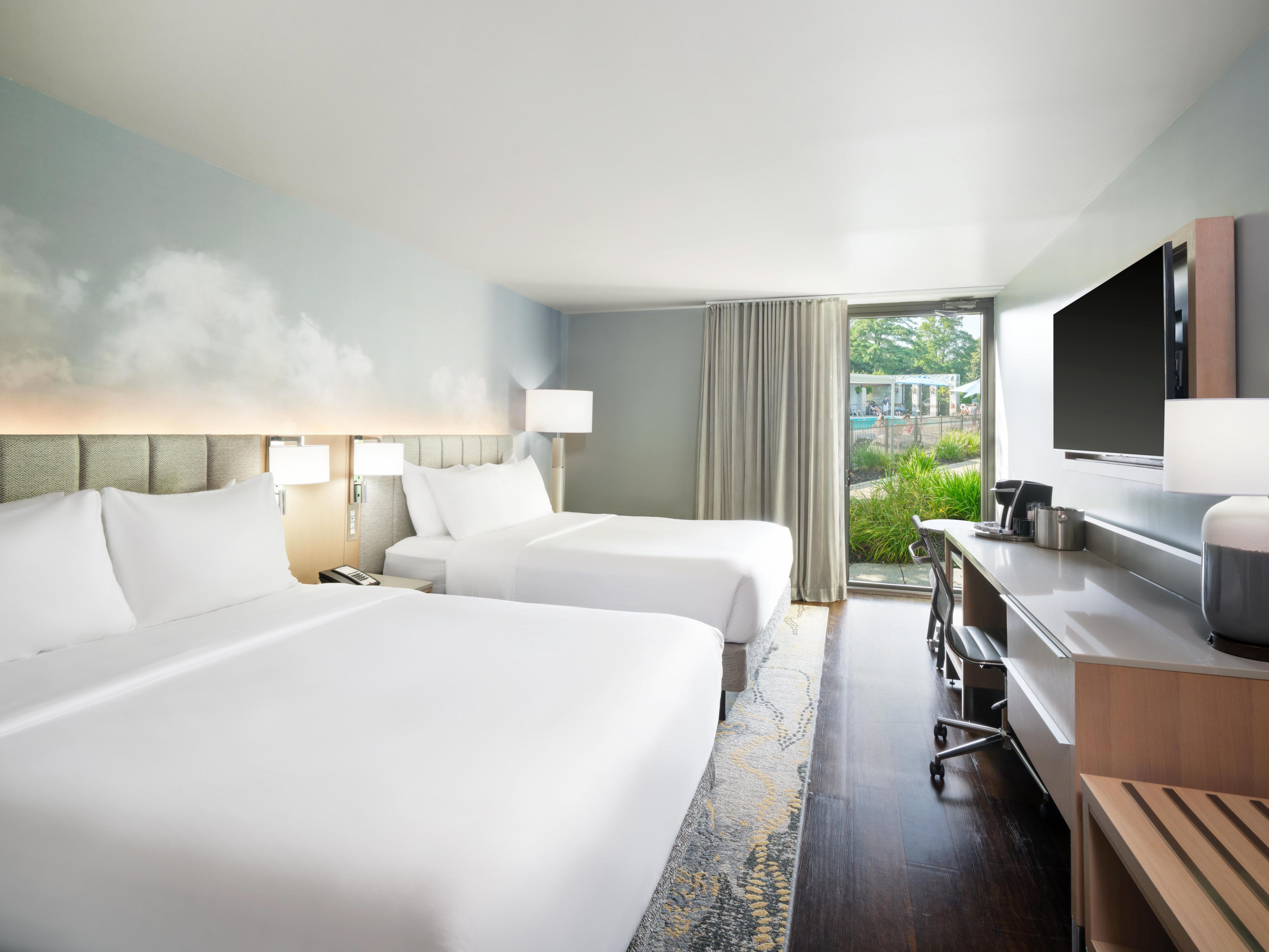 Our rooms feature premium bedding for a perfect night's sleep
