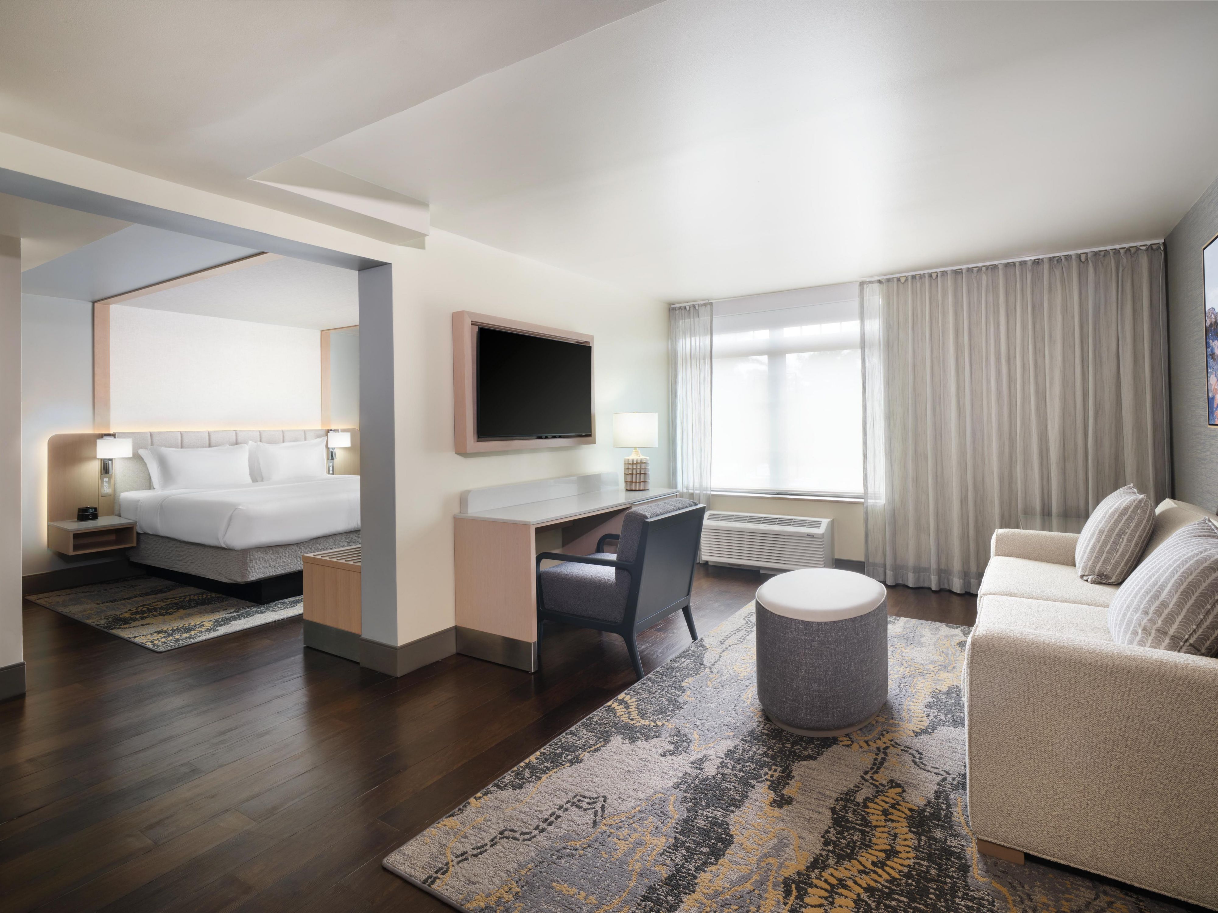 Our suites offer maximum space and comfort to suit your needs