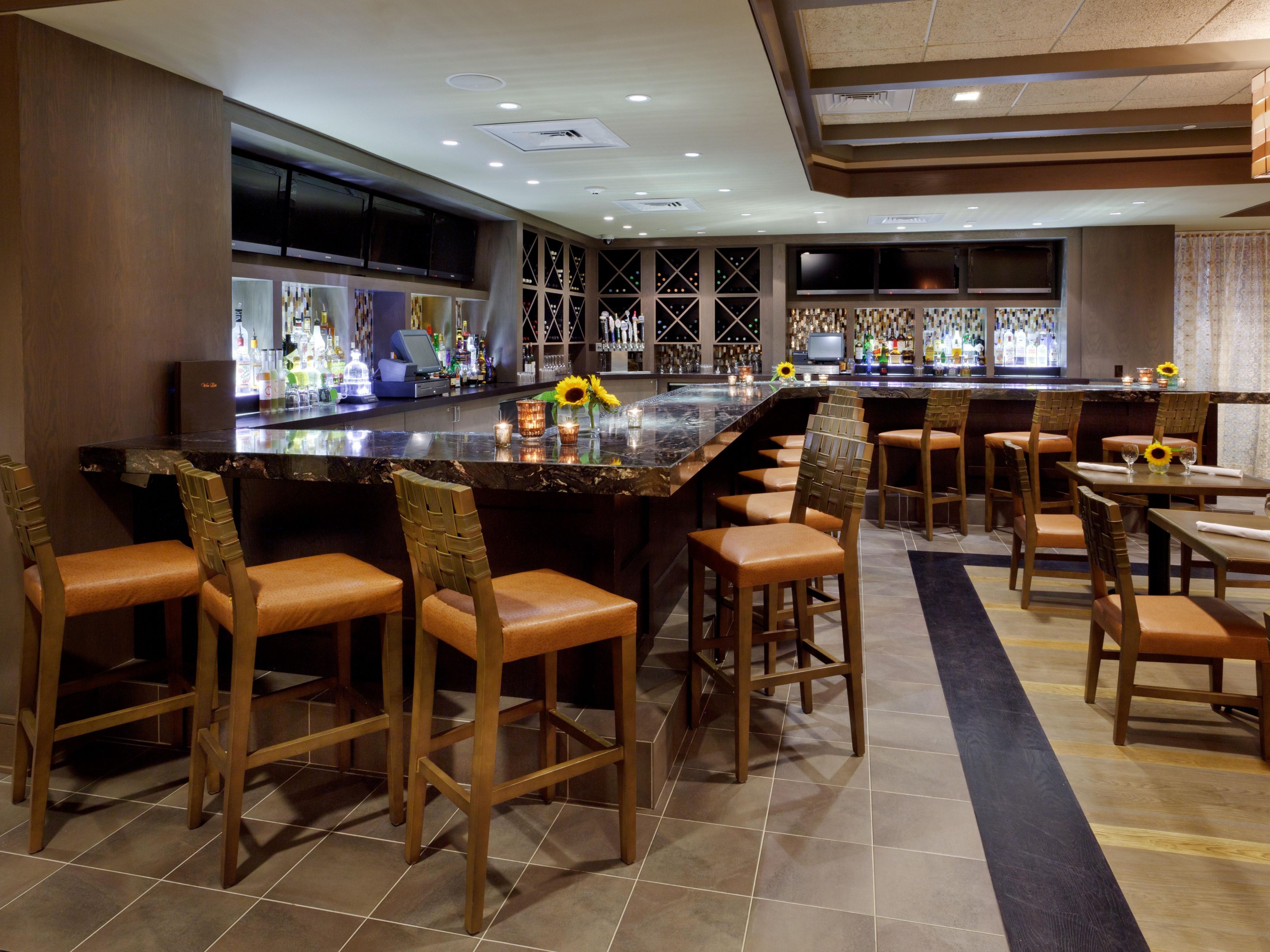 Grab a drink to quench your thirst at our full-service bar