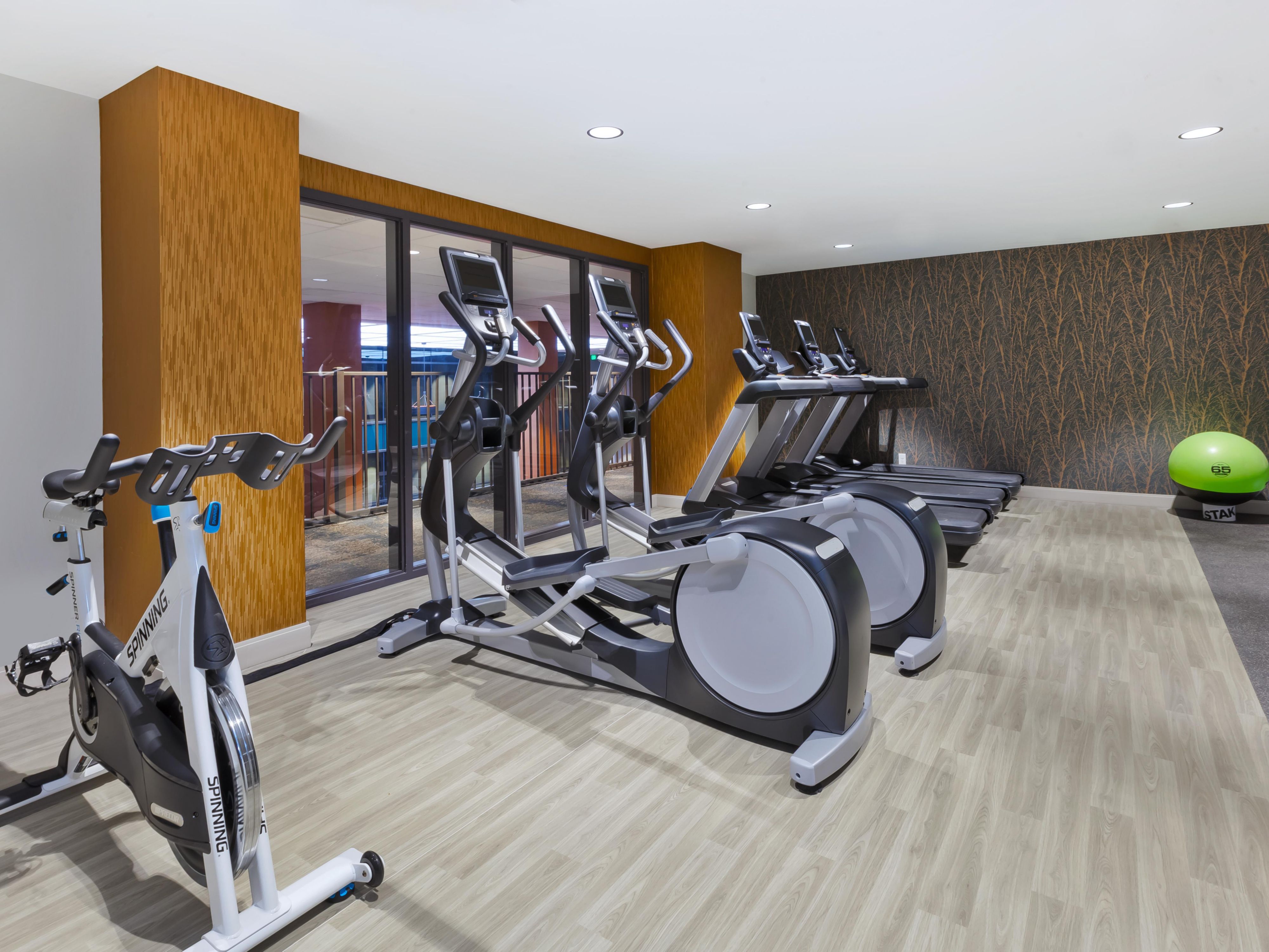 Stay active and energized in our fully equipped  Fitness Center.