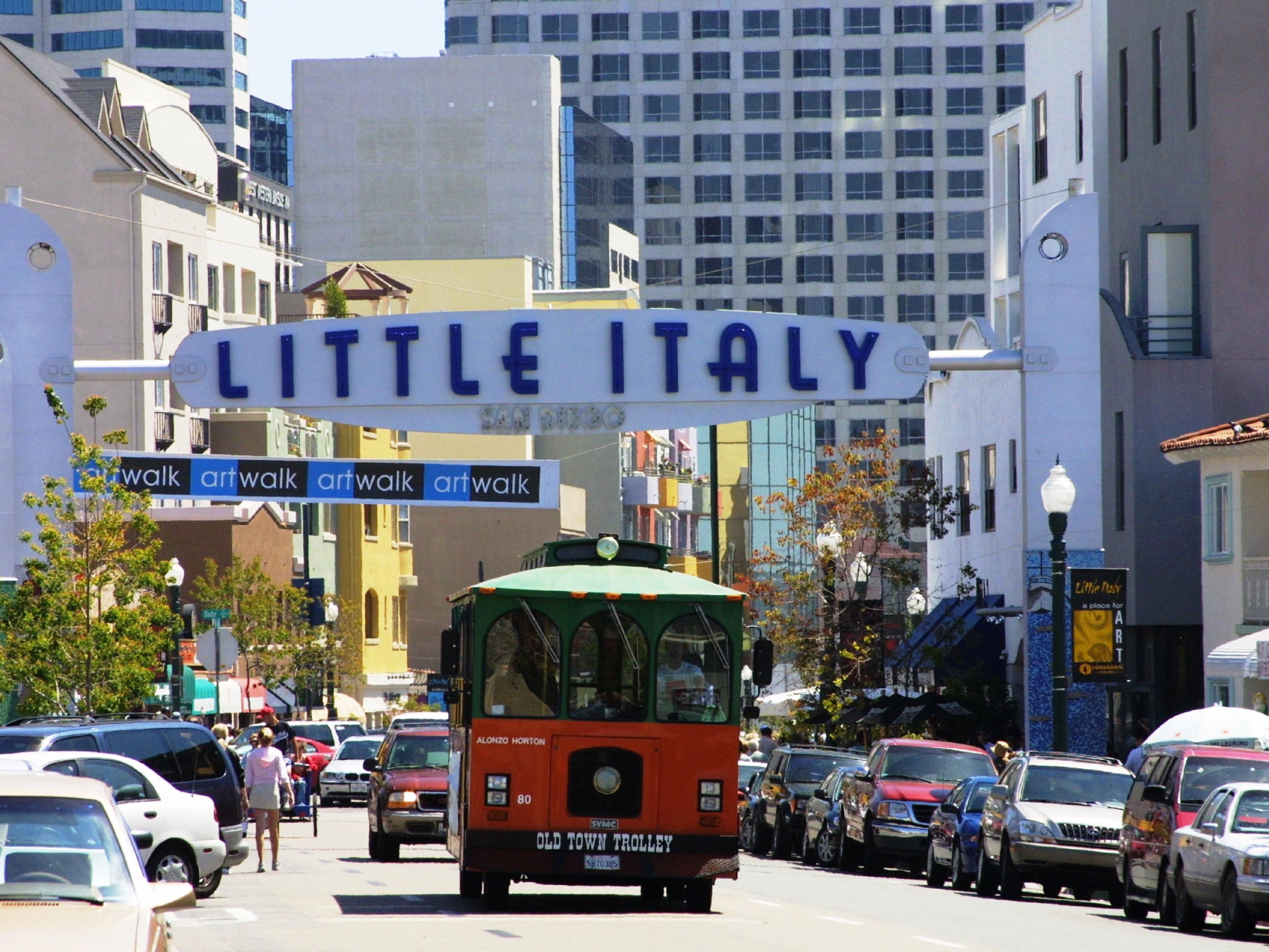 Minutes away from the popular Little Italy San Diego Restaurants