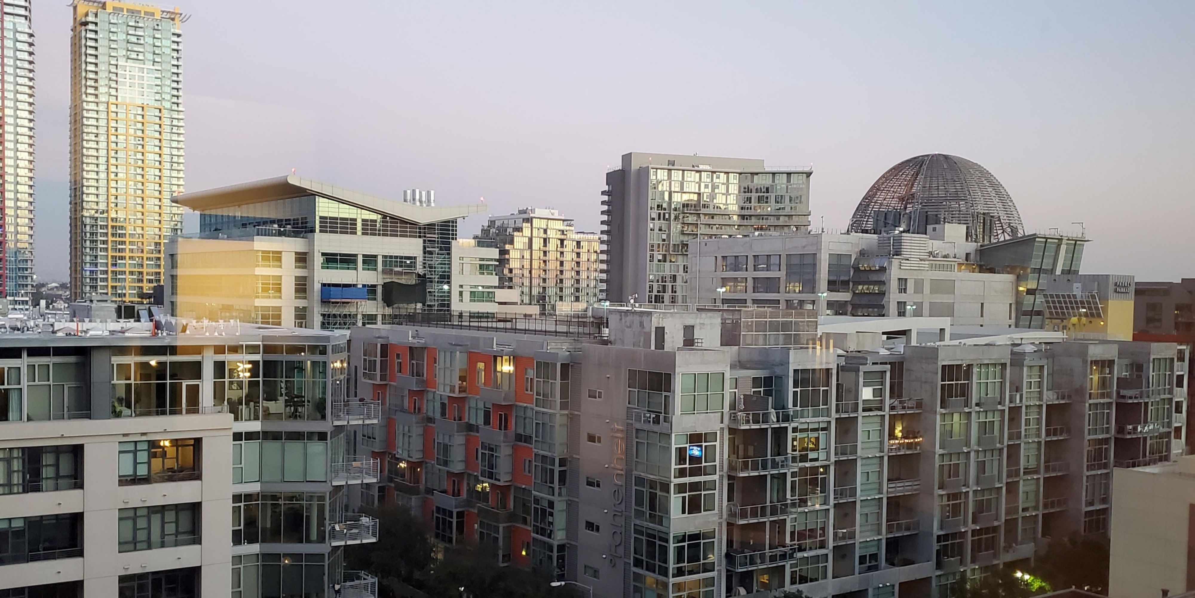 East Village view paints the scene for a restful night.
