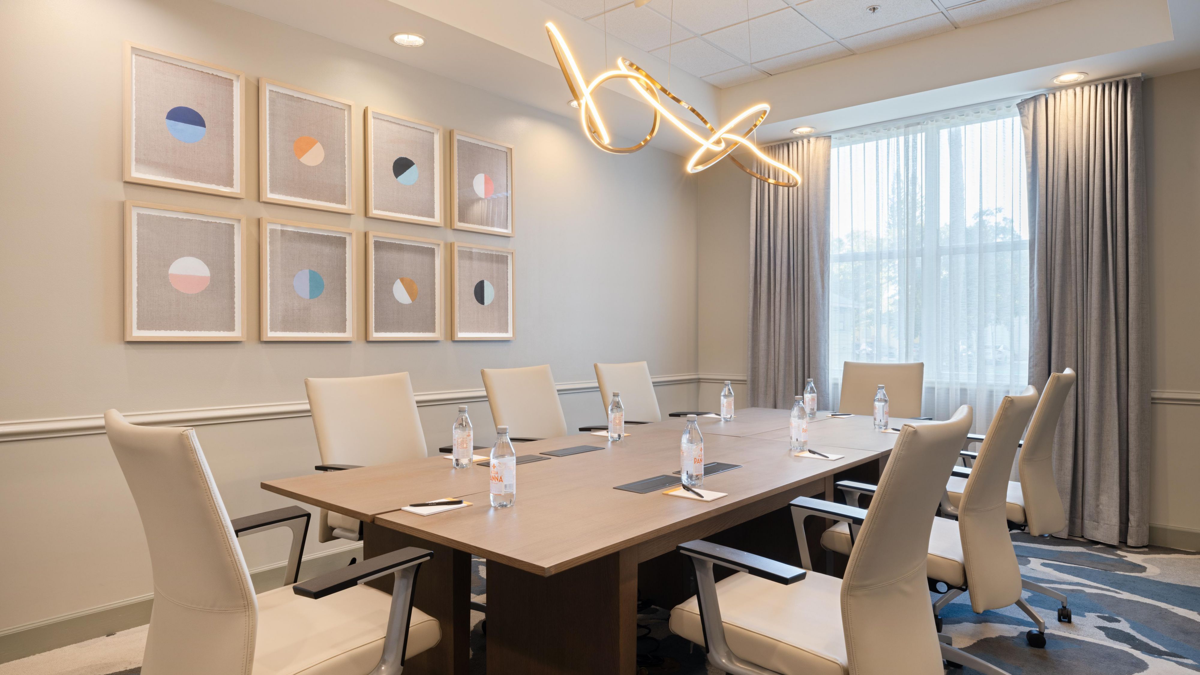 Host your next meeting in Sarasota in our new boardroom.
