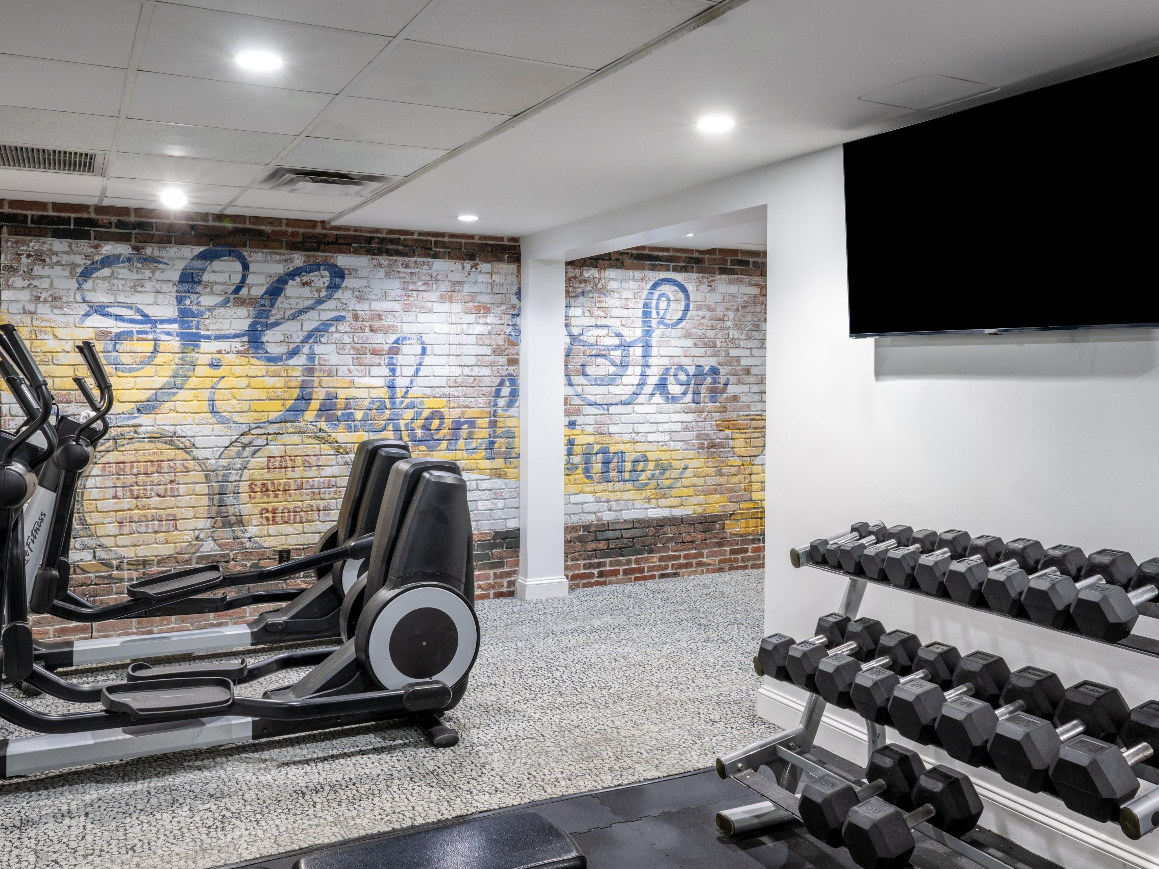 Make time for a workout during your stay.