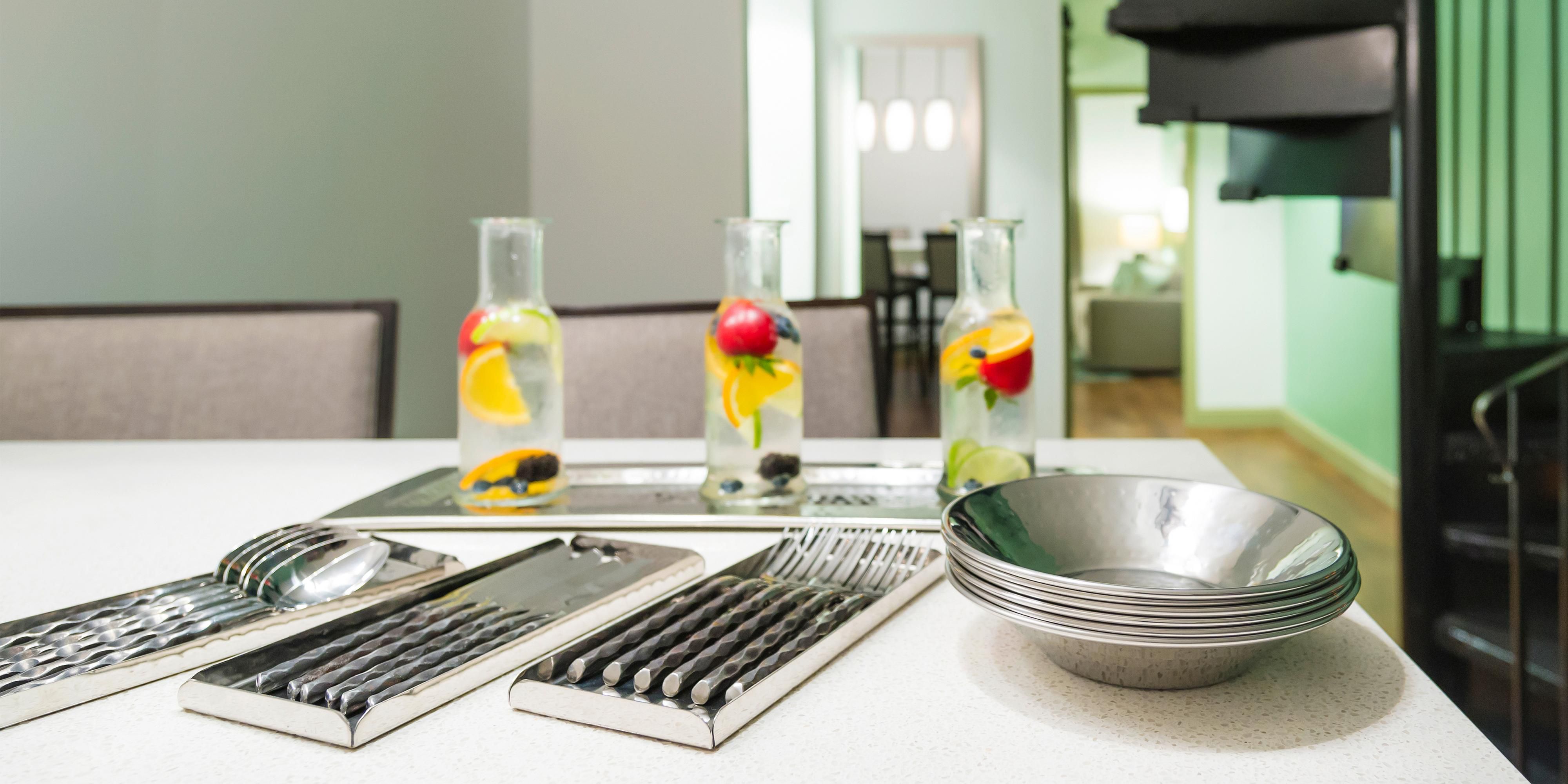 Make yourself at home in our Savannah Presidential Suite.
