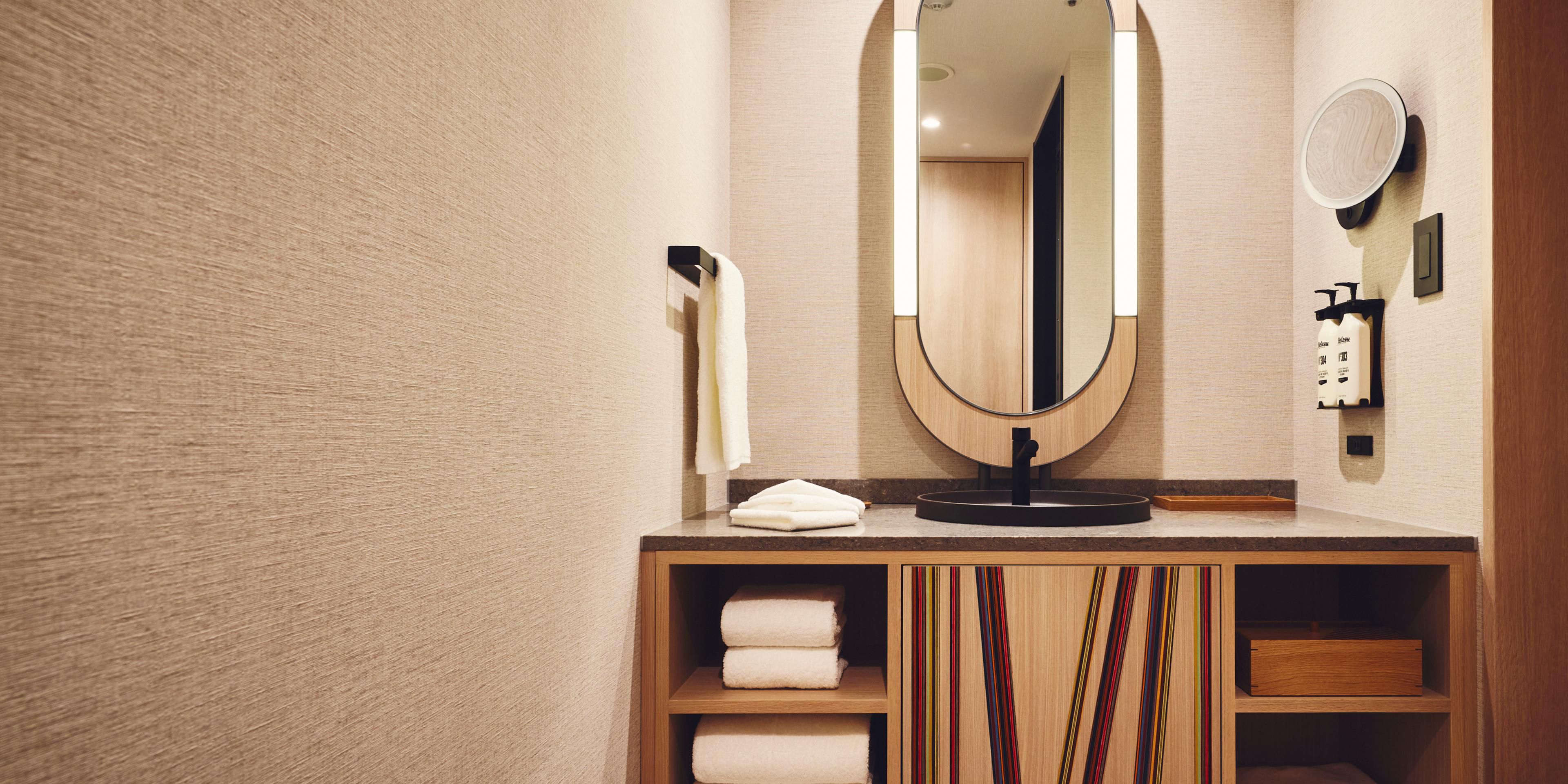 Complete toiletries for travelers on the go
