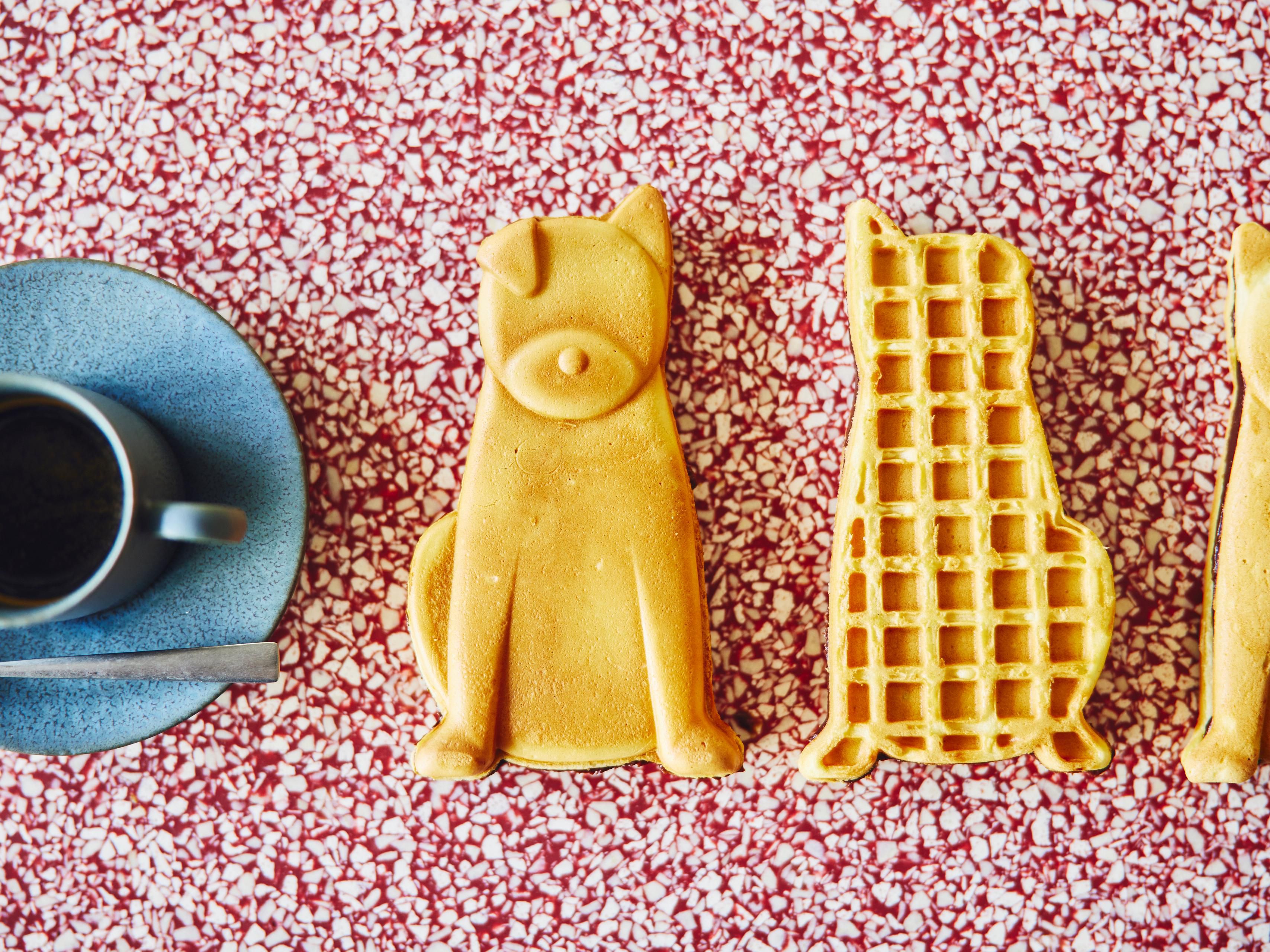 Pair your morning coffee with our Signature Hachiko Waffle