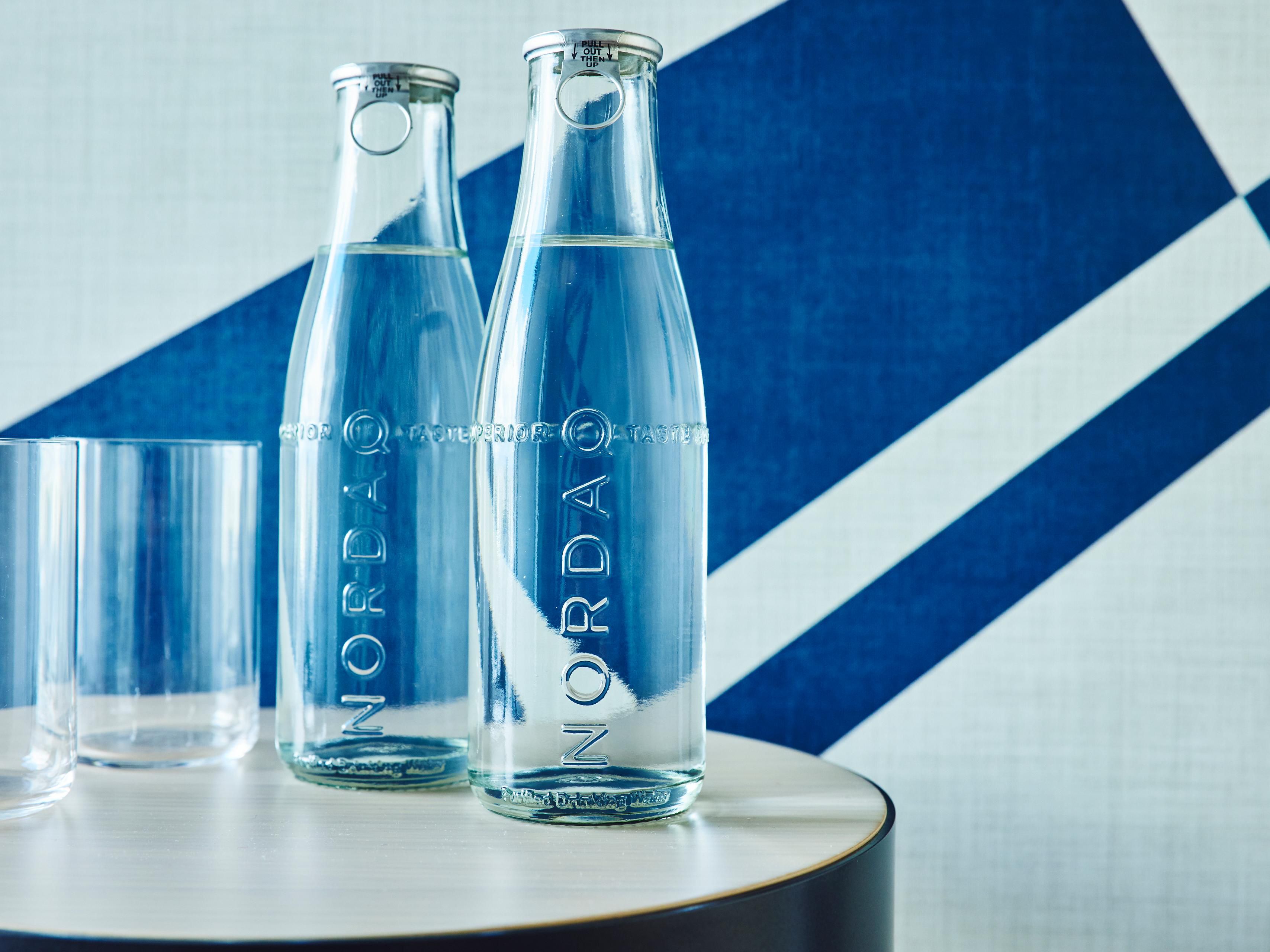 Rooms are provided with the premium water from NORDAQ, which is environmentally friendly. Refilling the bottles will enable zero use of plastic bottles in guest rooms. Bath amenities are from Biology, a natural skincare brand from Australia, to make your stay more sustainable.