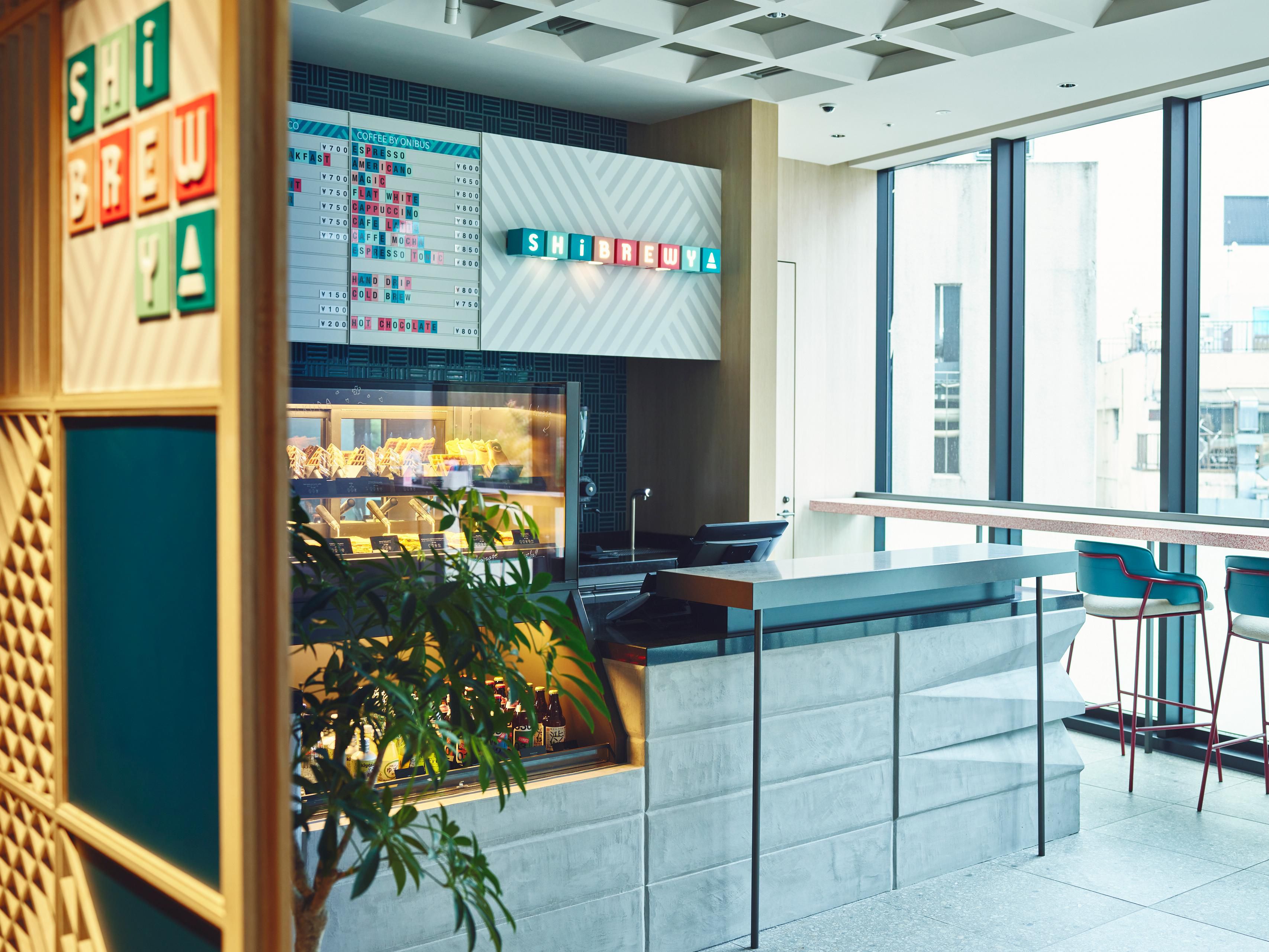 Take a breather at our cafe during your Tokyo adventure!