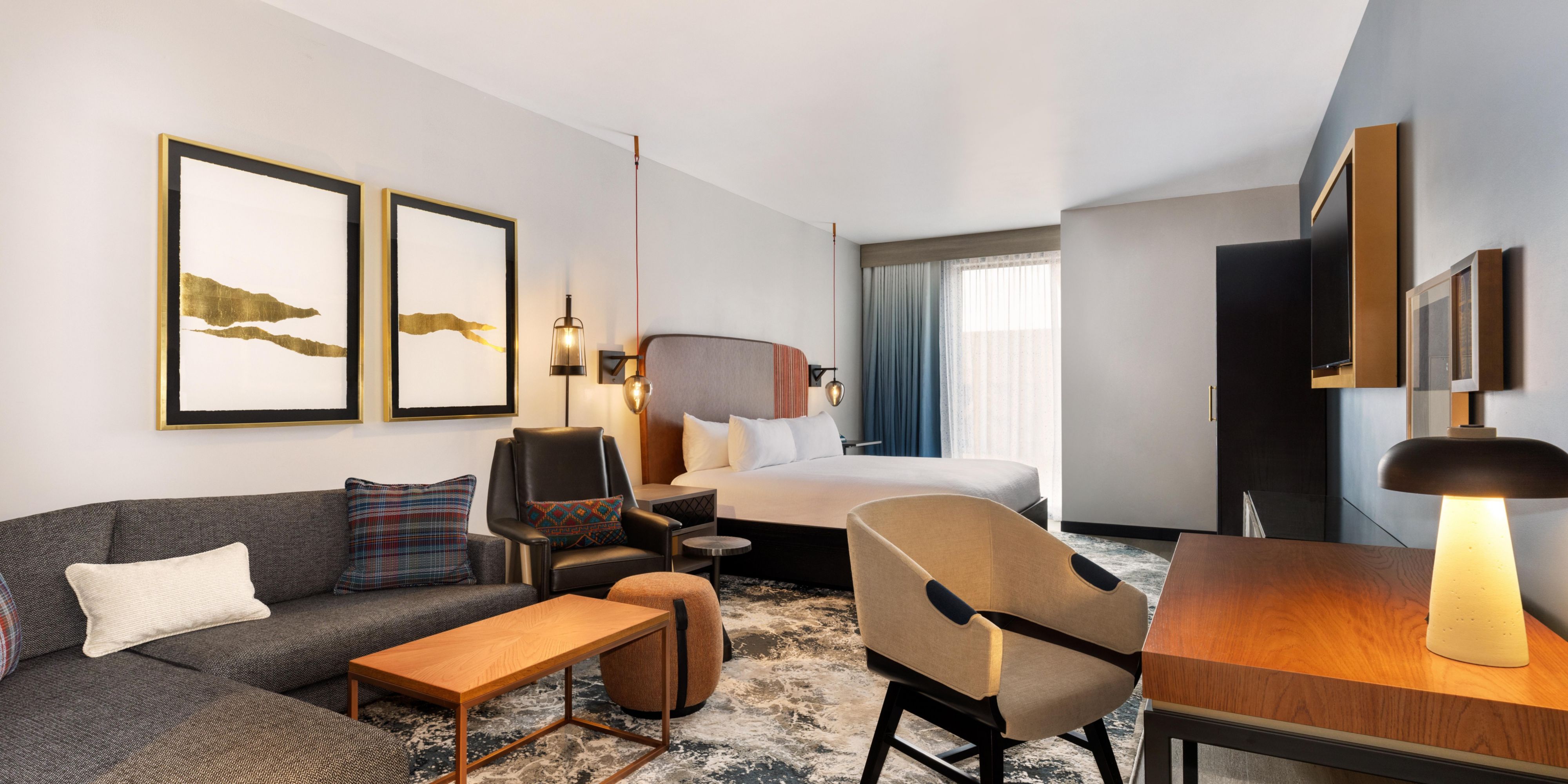 Our King Premium Rooms Feature a Living Area.