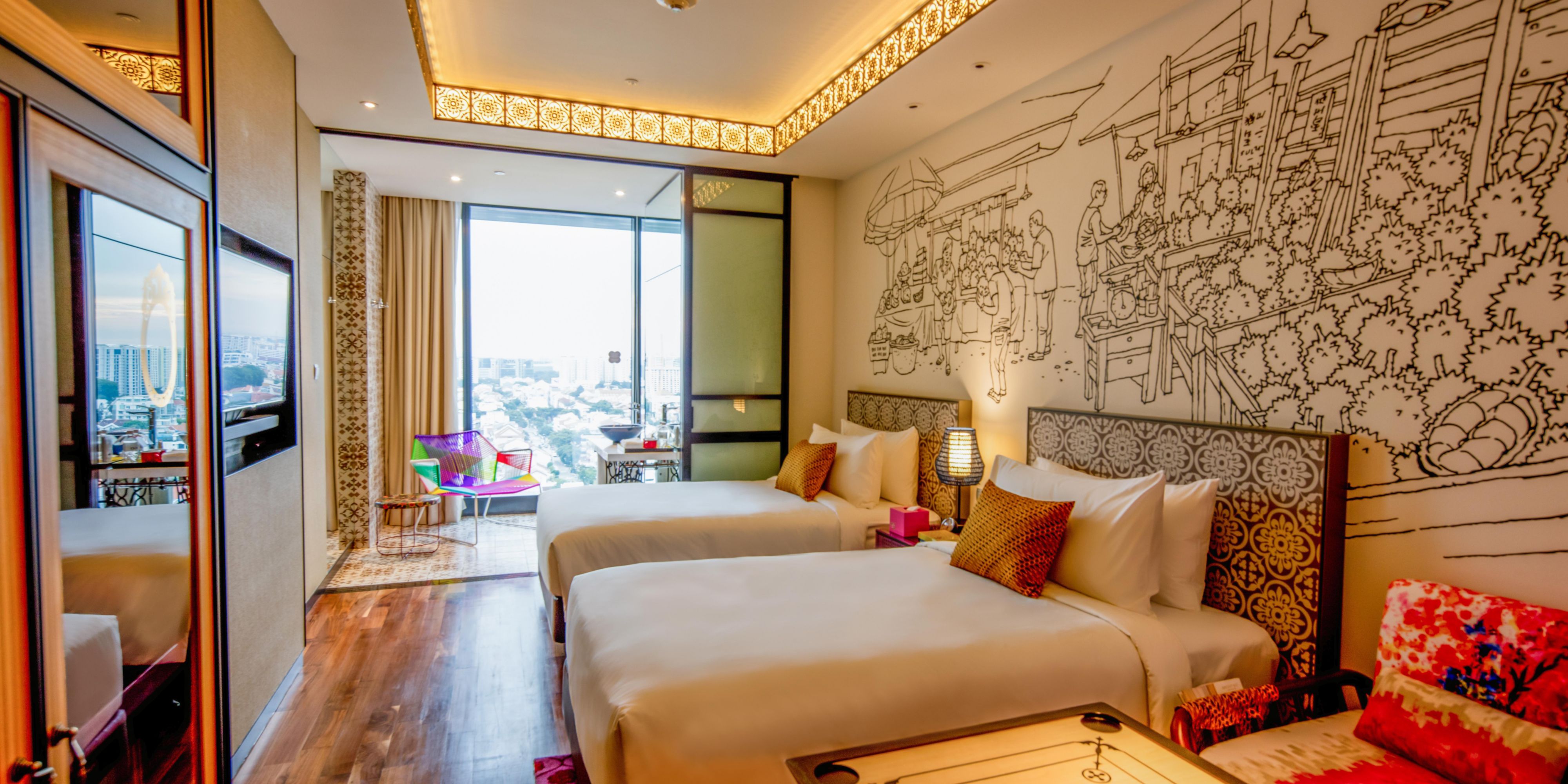 Embrace Peranakan history in our Guest Rooms