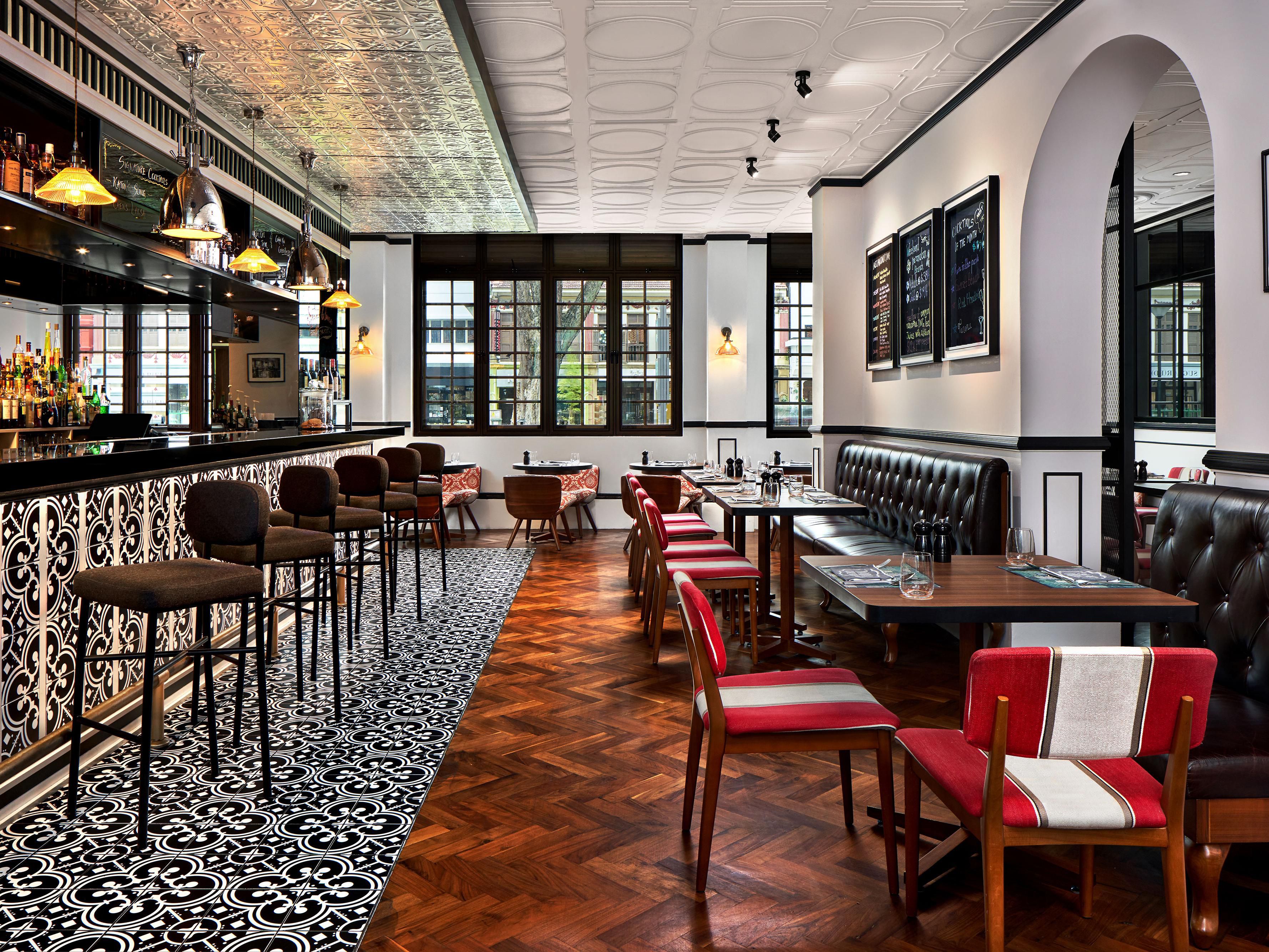 Image 68: Contemporary and traditional Asian cuisines converge at Baba Chews, crafting a unique dining experience. From Nikkei-inspired Grilled Assam Halibut Risotto to time-honoured Beef Cheek Rendang and the East Coast Wagyu Burger, each dish is a culinary masterpiece. Complement your meal with neighbourhood-inspired cocktails for a celebration of tastes.