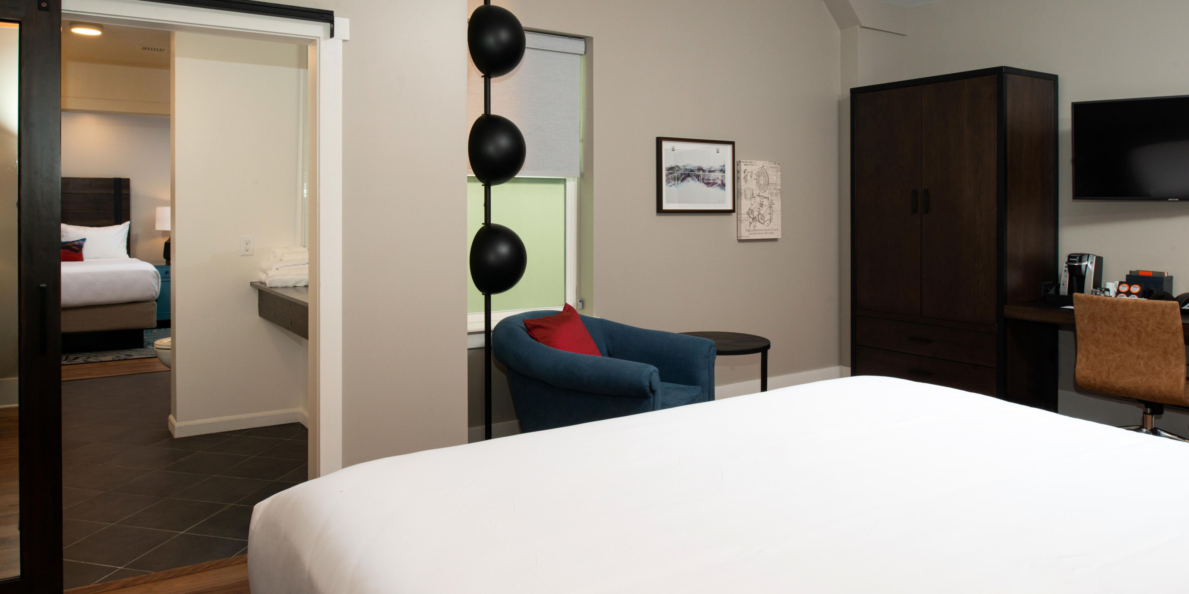 Enjoy convenient amenities in our comfortable suite.
