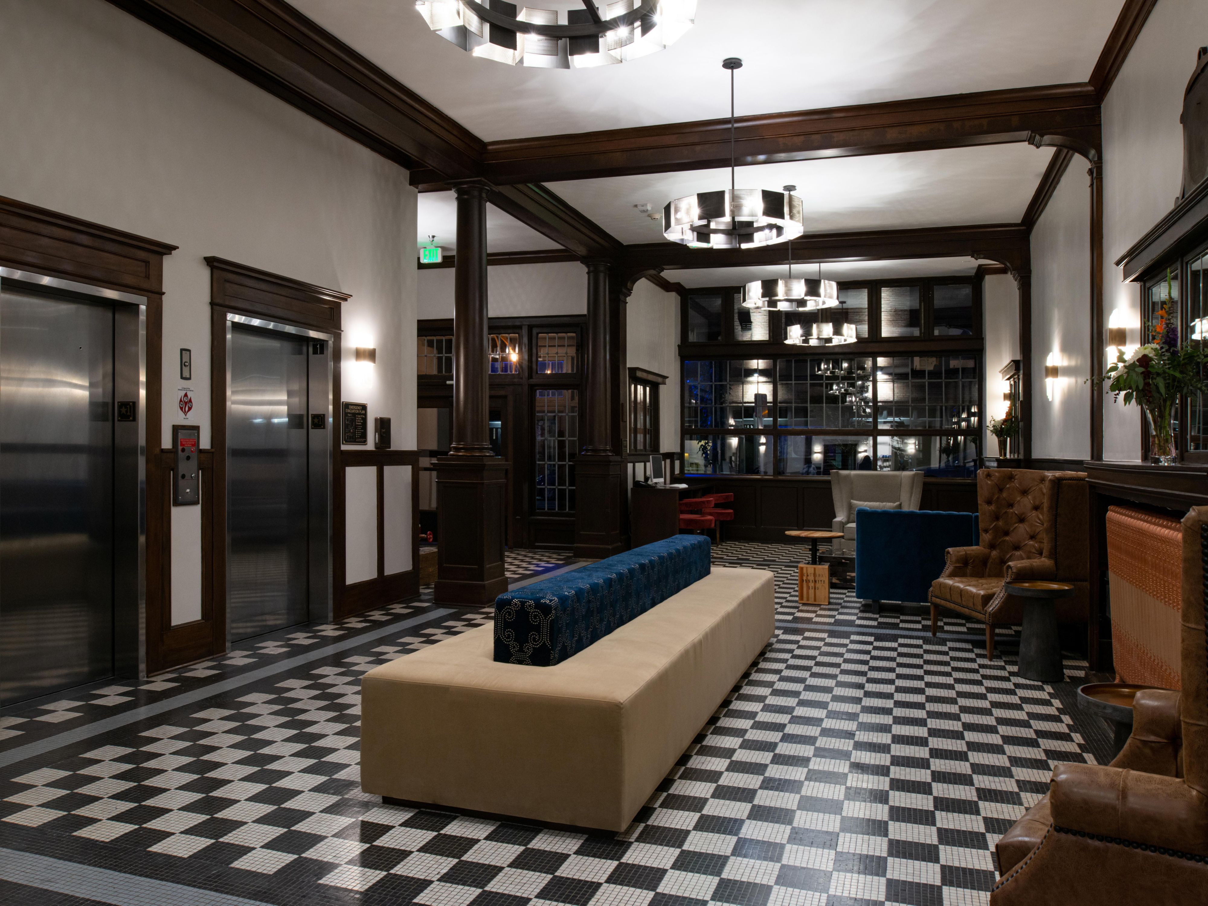 Relax with your family and friends in our inviting lobby.