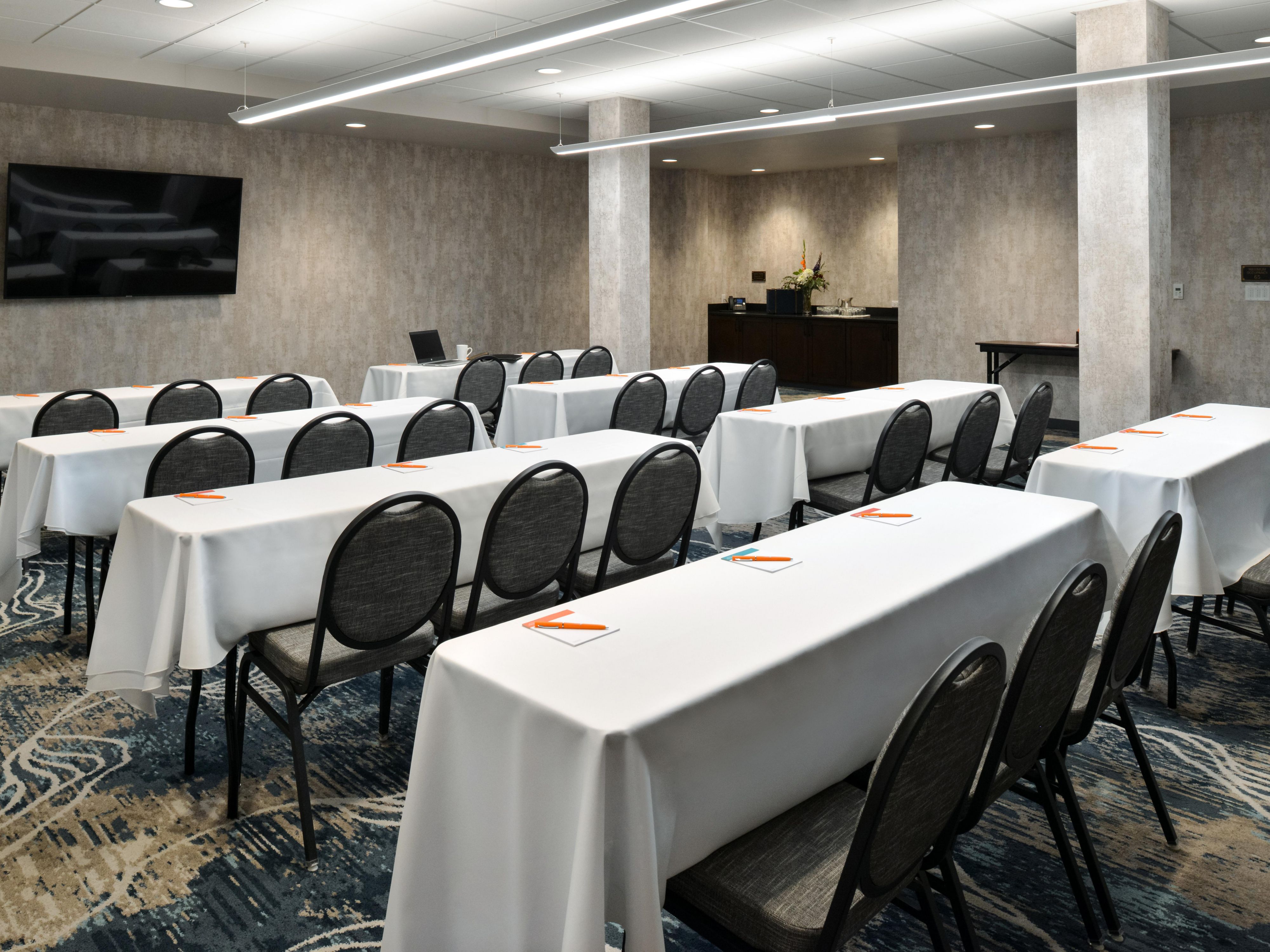 Our meeting room is perfect for your next business meeting.