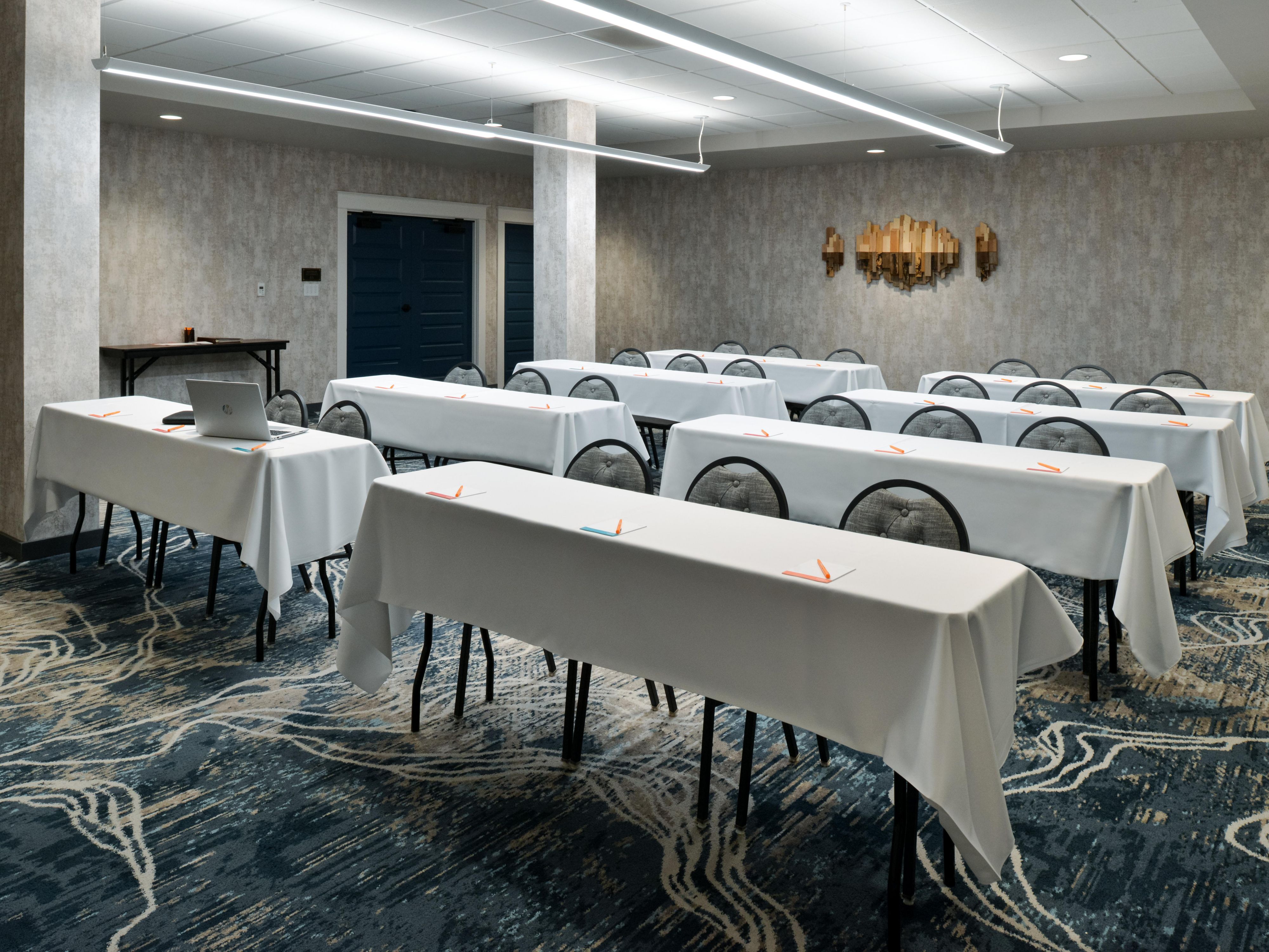 Host a meeting in our spacious meeting room.