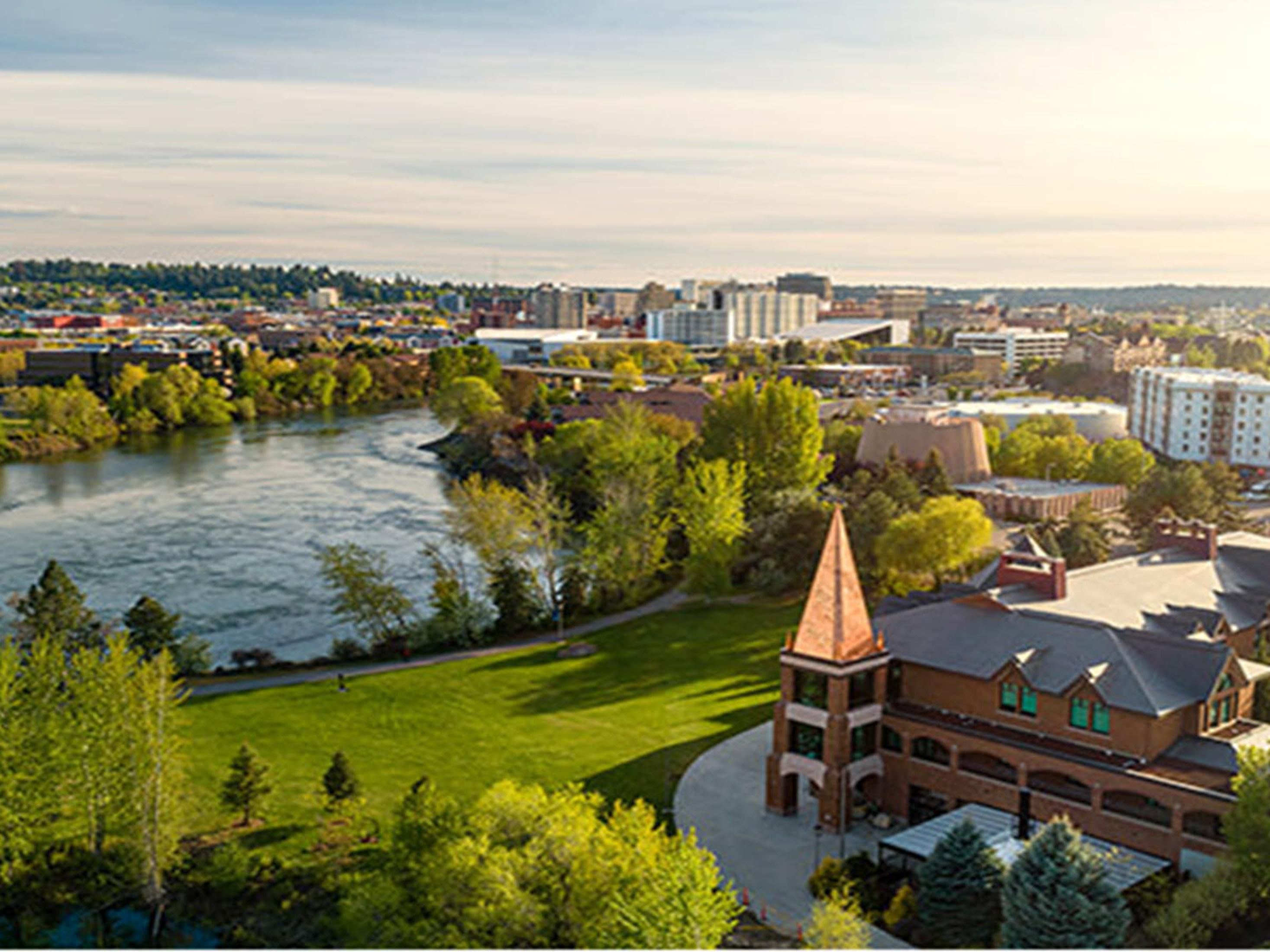 This summer, explore the iconic Spokane Falls and the park's lush gardens. Plus, indulge in delicious food at Pig Out in the Park this Labor Day Weekend! After a day of fun, retreat to our hotel for a relaxing stay, just minutes from all the excitement Riverfront Park has to offer.