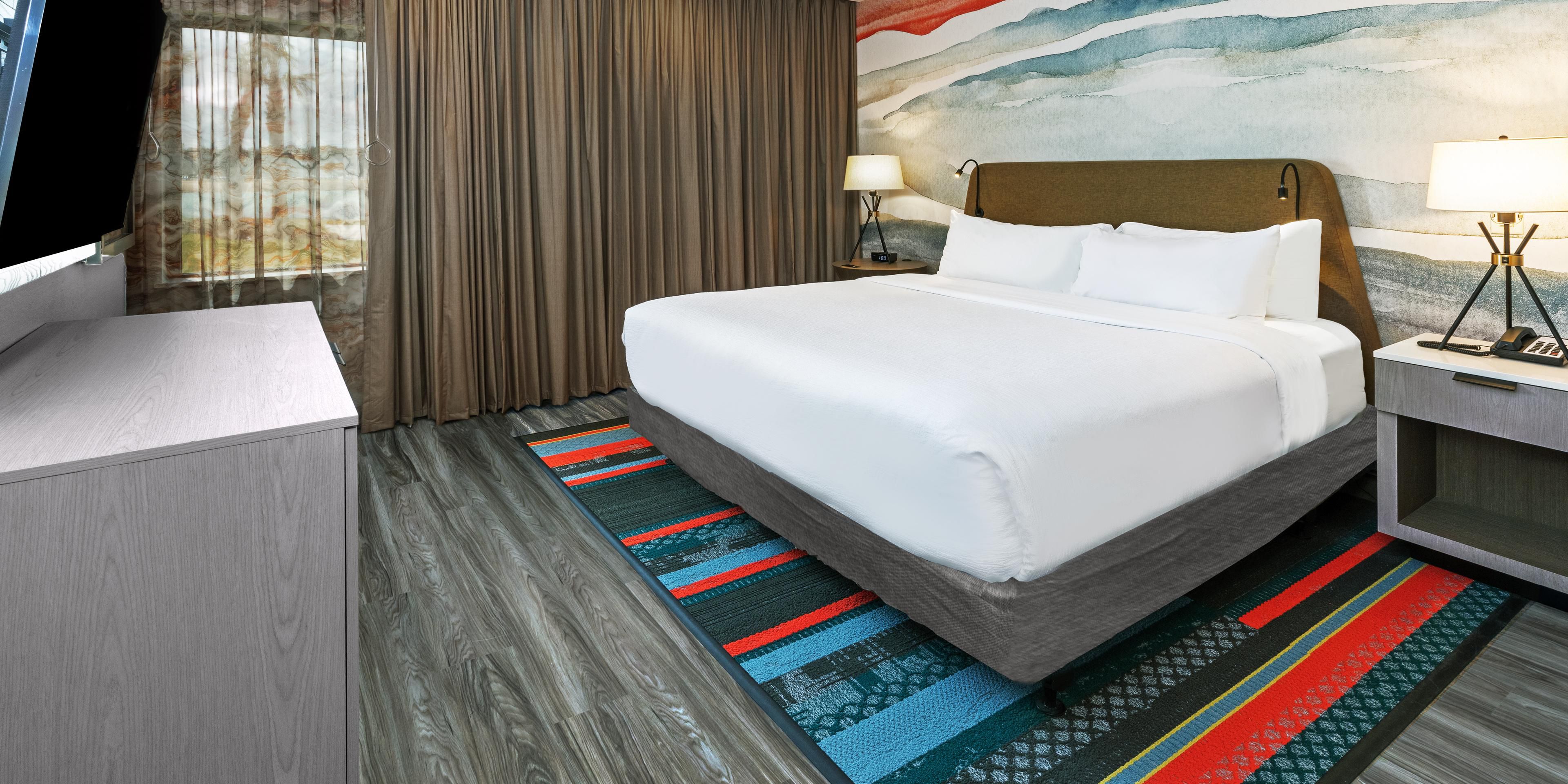 King suite at Hotel Indigo Spring-Woodlands Area in Texas