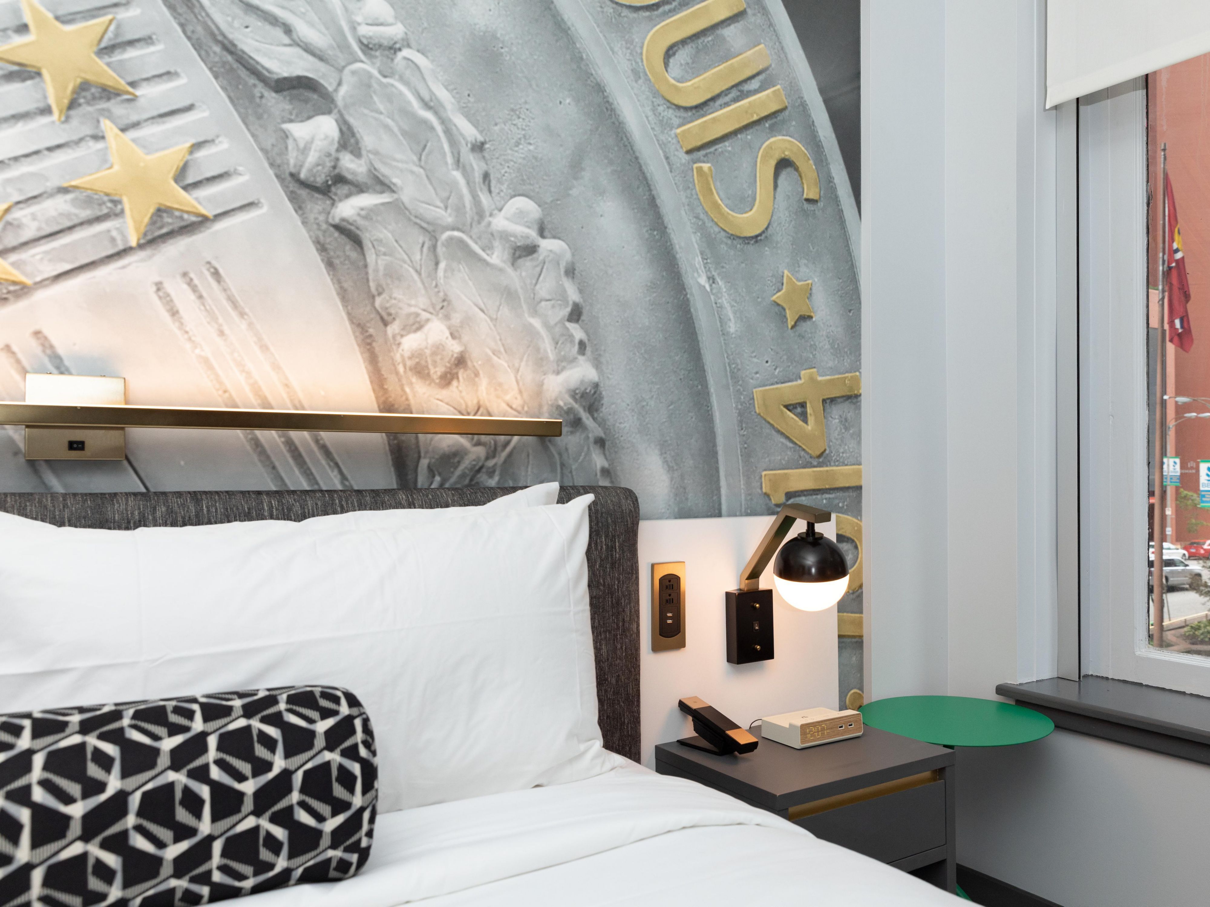 Make yourself at home in our guest rooms.