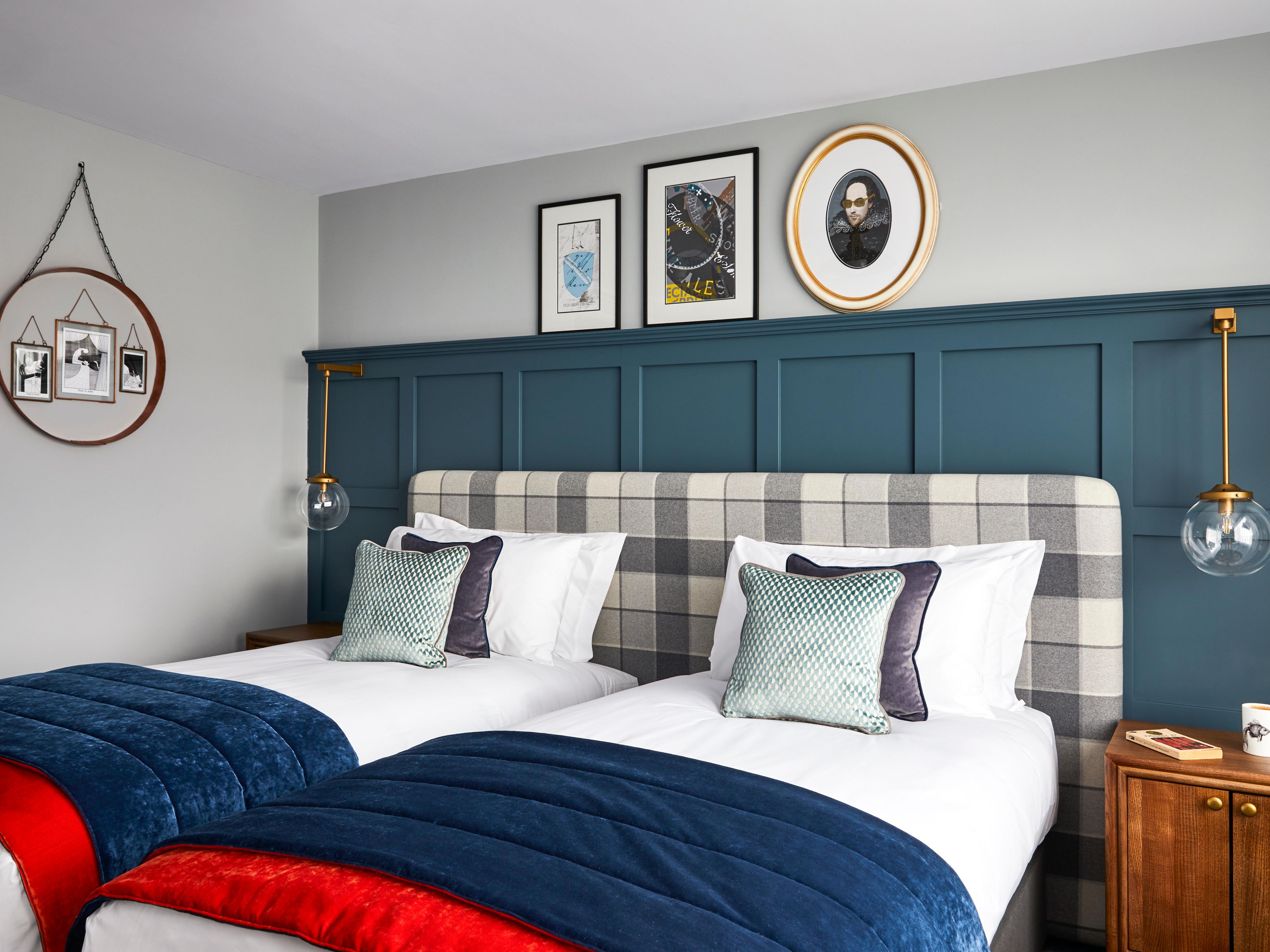 Twin Contemporary Design Bedroom
