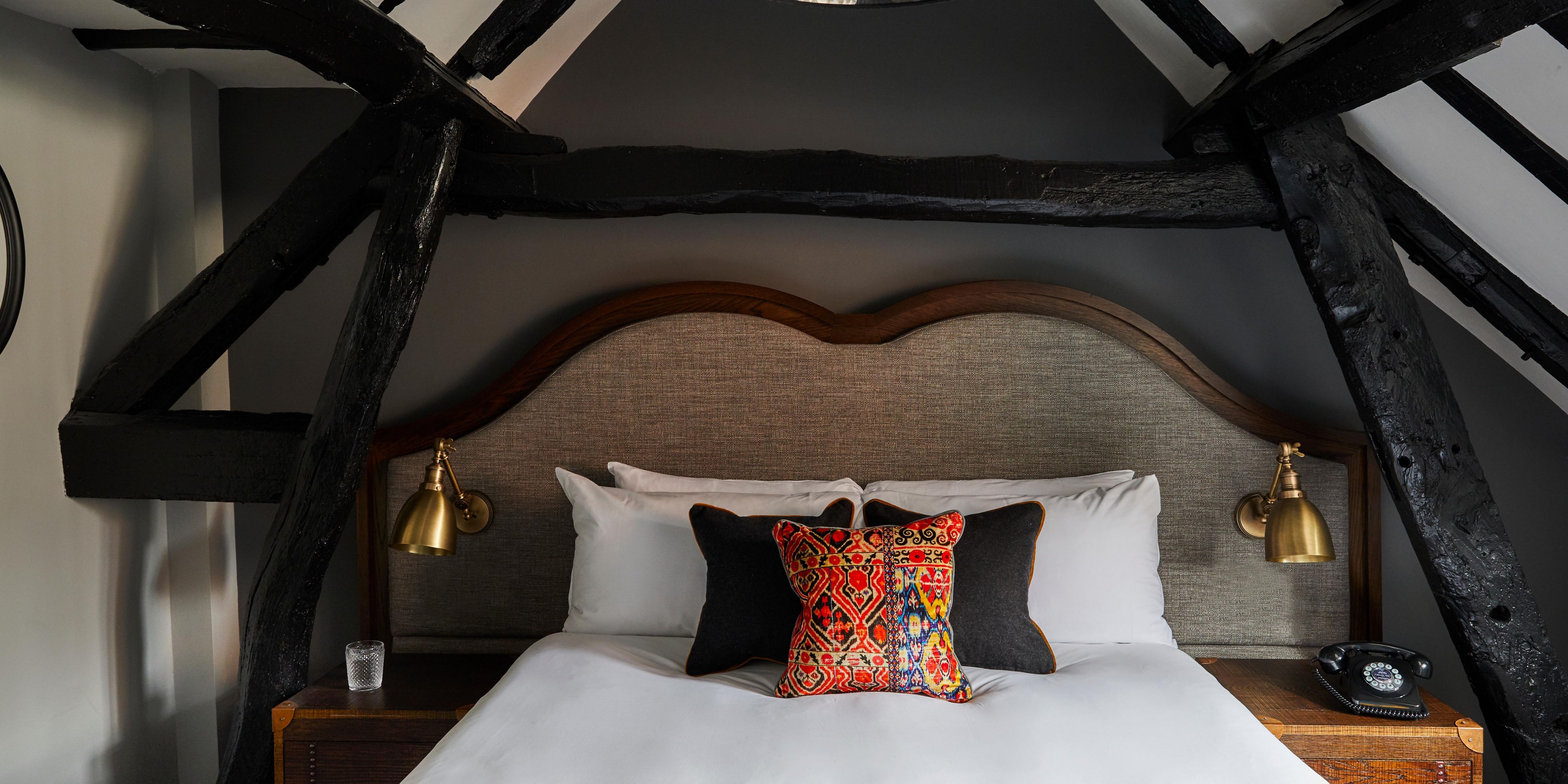 Tudor Design King Suite Bedroom