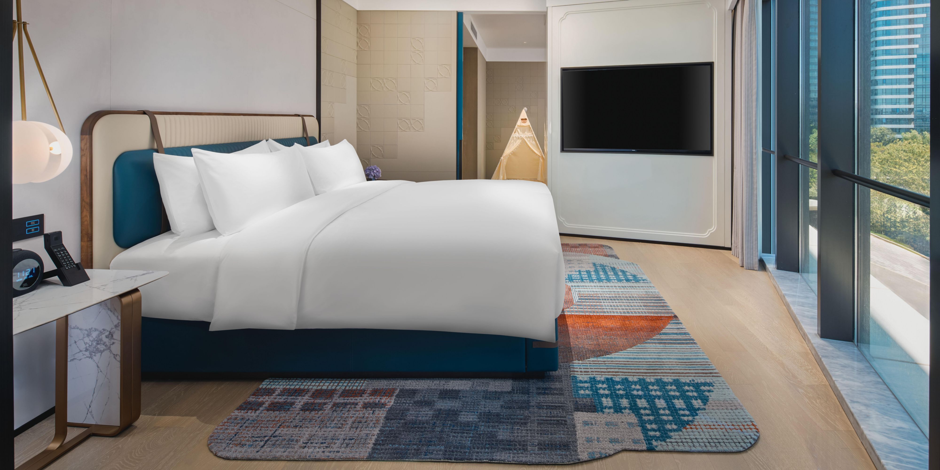 Hotel Indigo Suzhou Jinji Lake-Family Room Bedroom