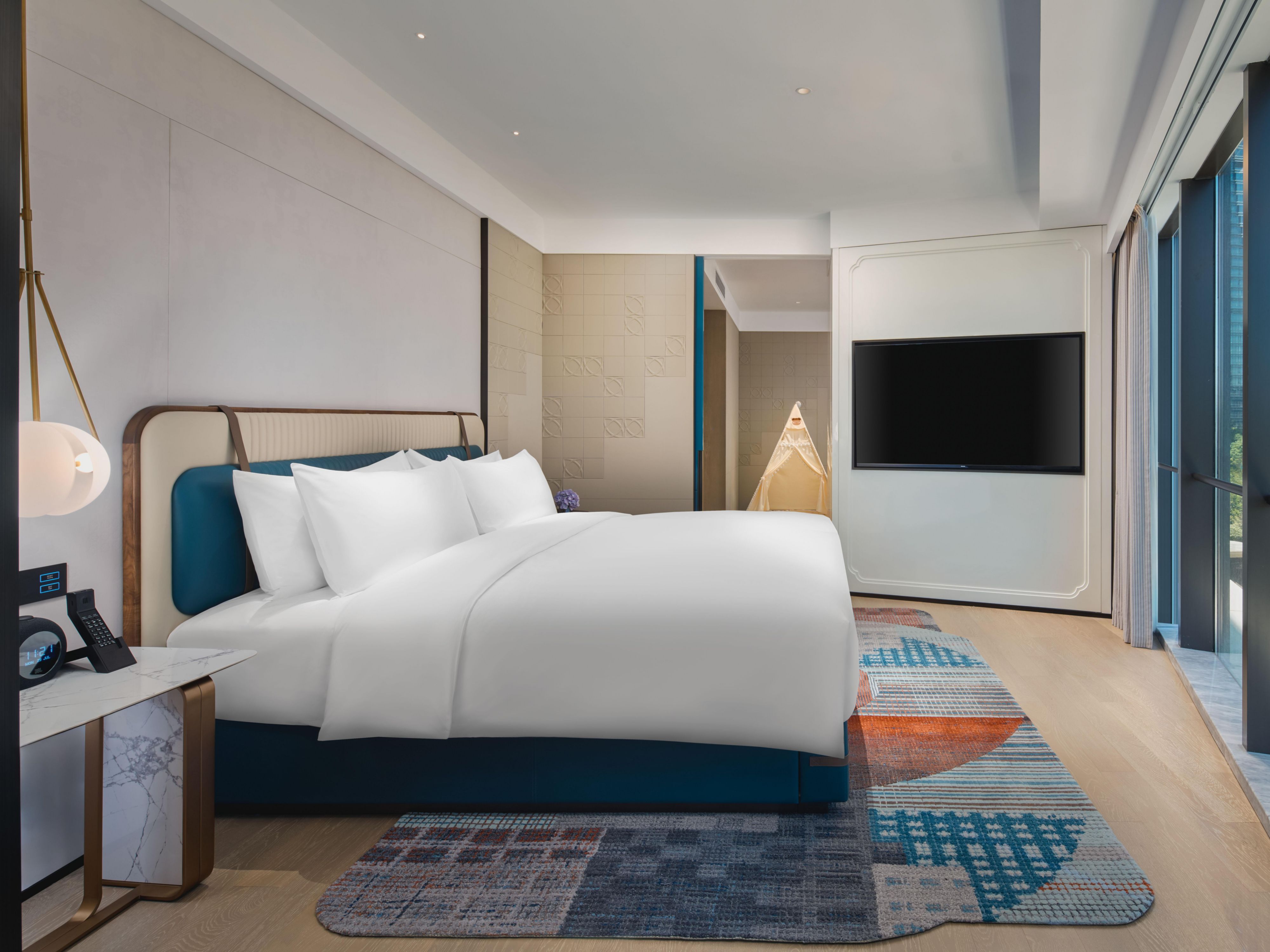 Hotel Indigo Suzhou Jinji Lake-Family Room Bedroom