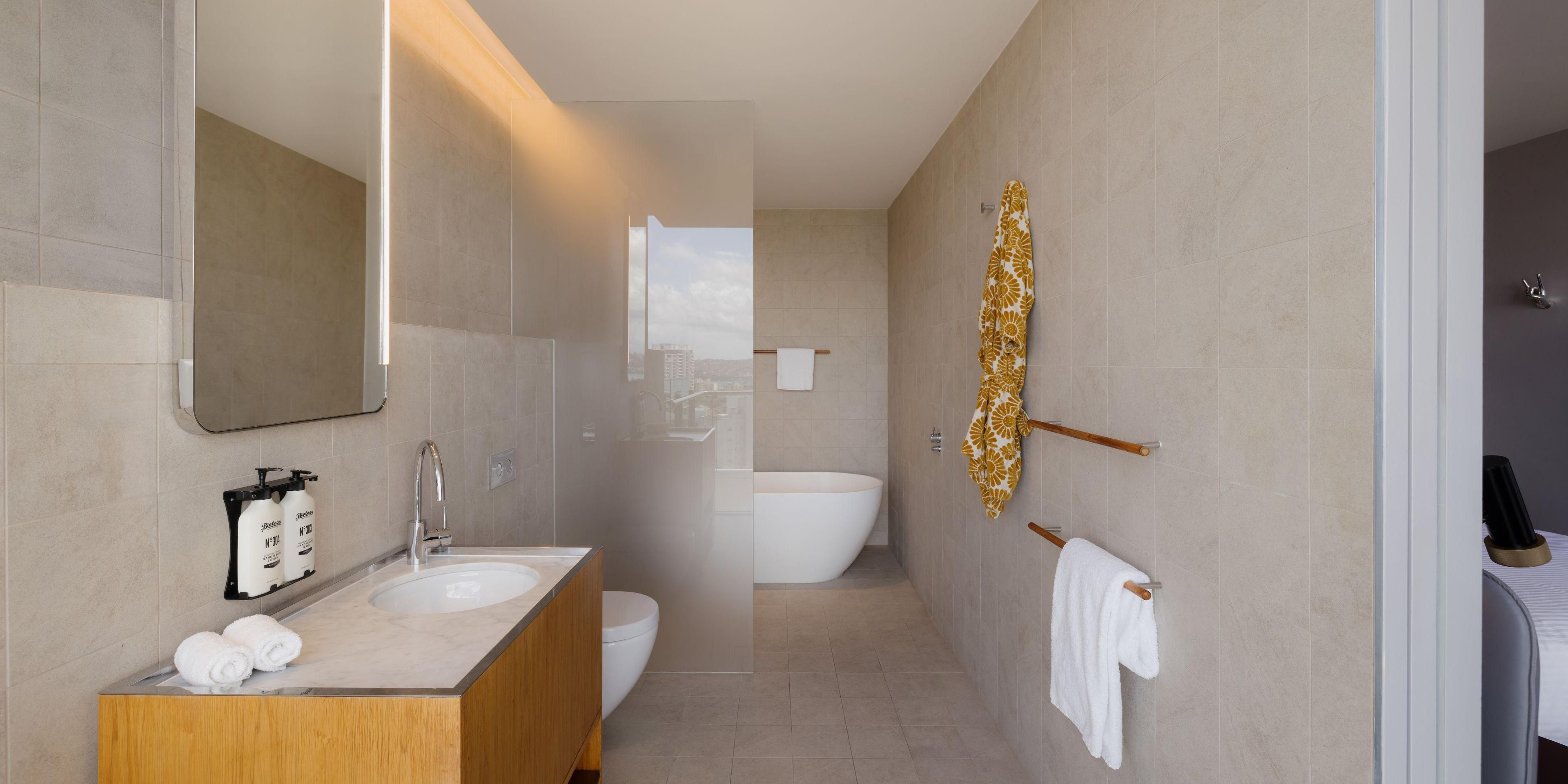 King Ensuite with Balcony at Hotel Indigo Sydney Potts Point