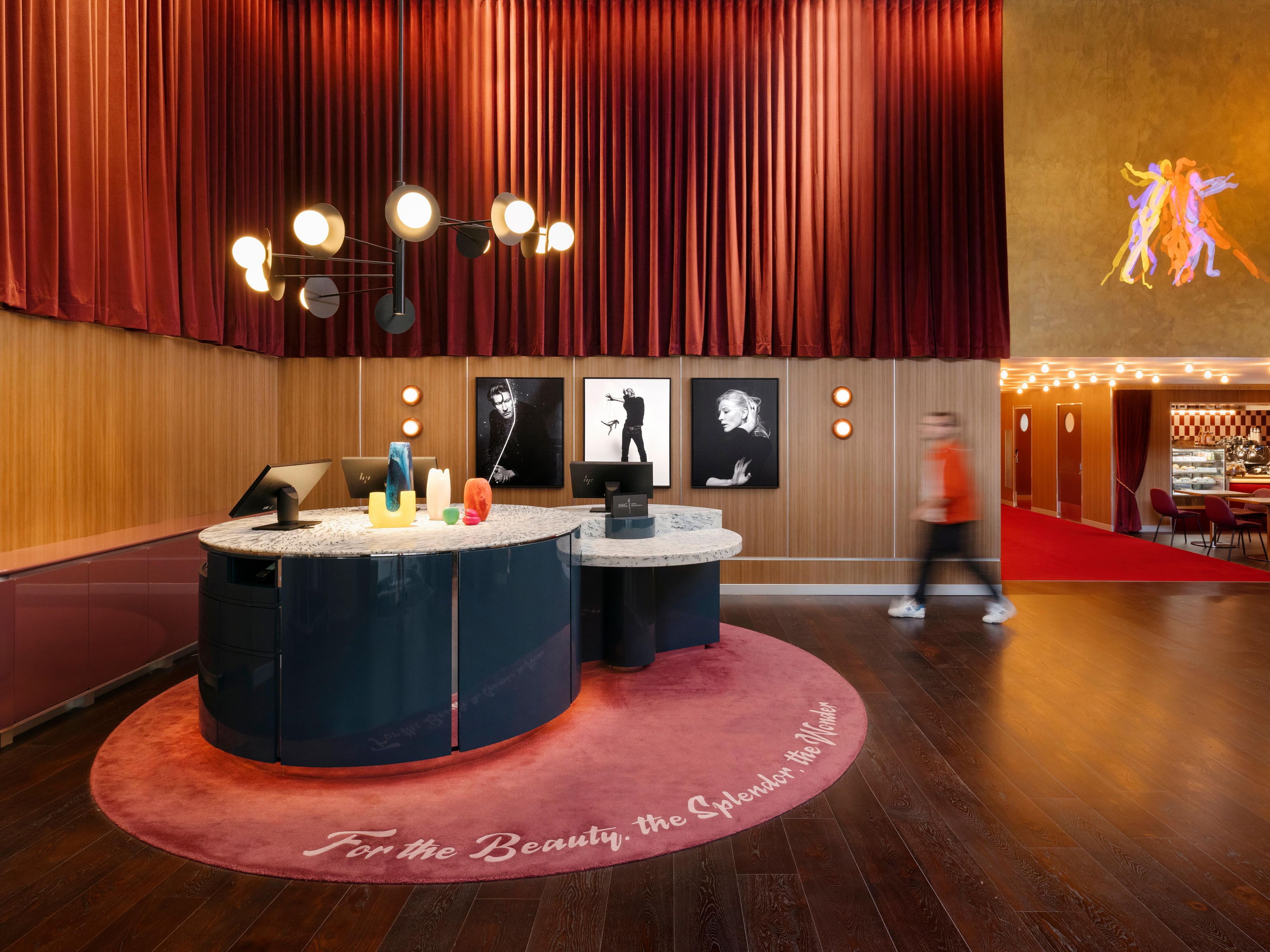 Lobby at Hotel Indigo Sydney Potts Point