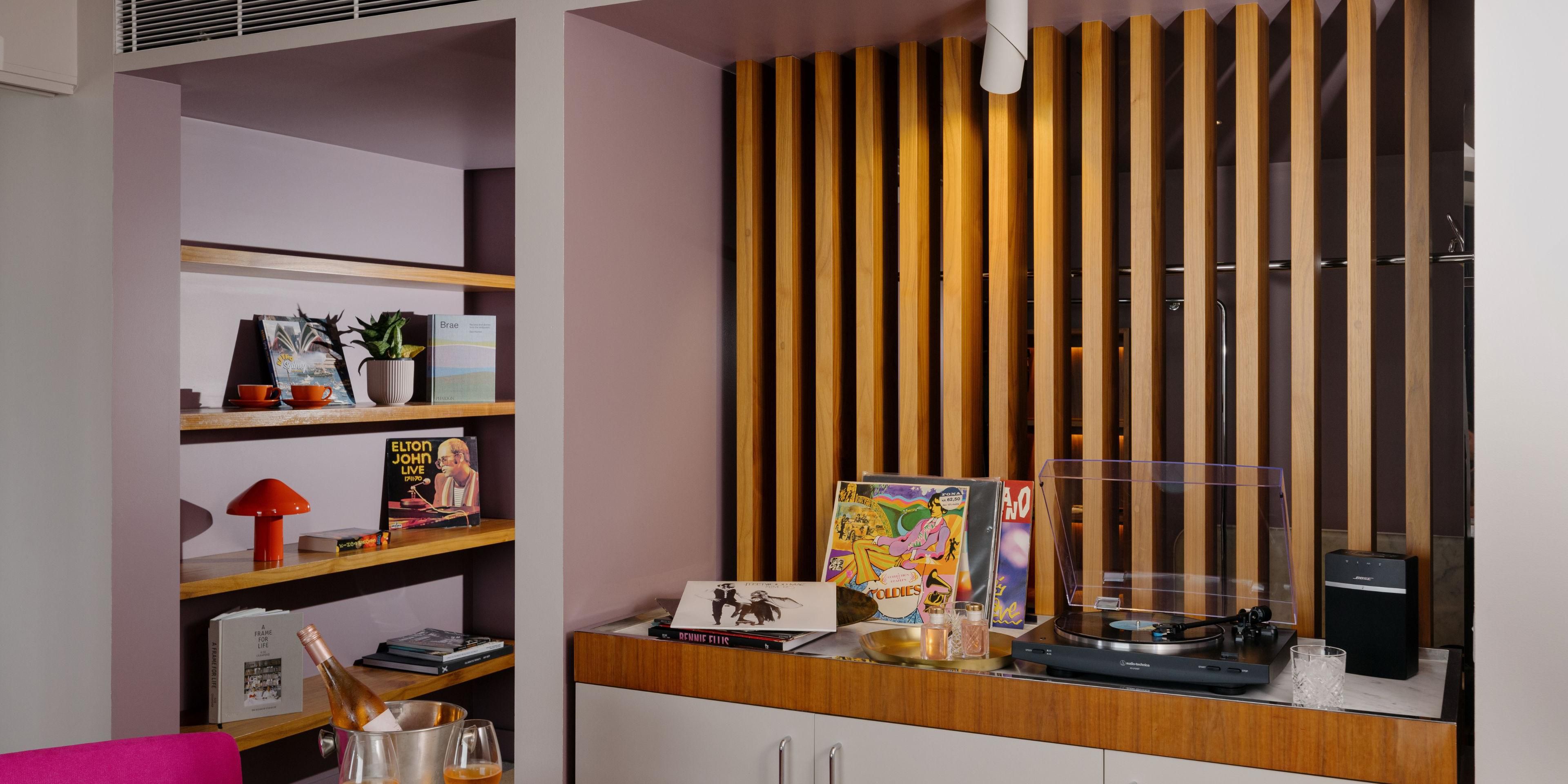 Add a touch of nostalgia when in our Harbour View High Floor suite