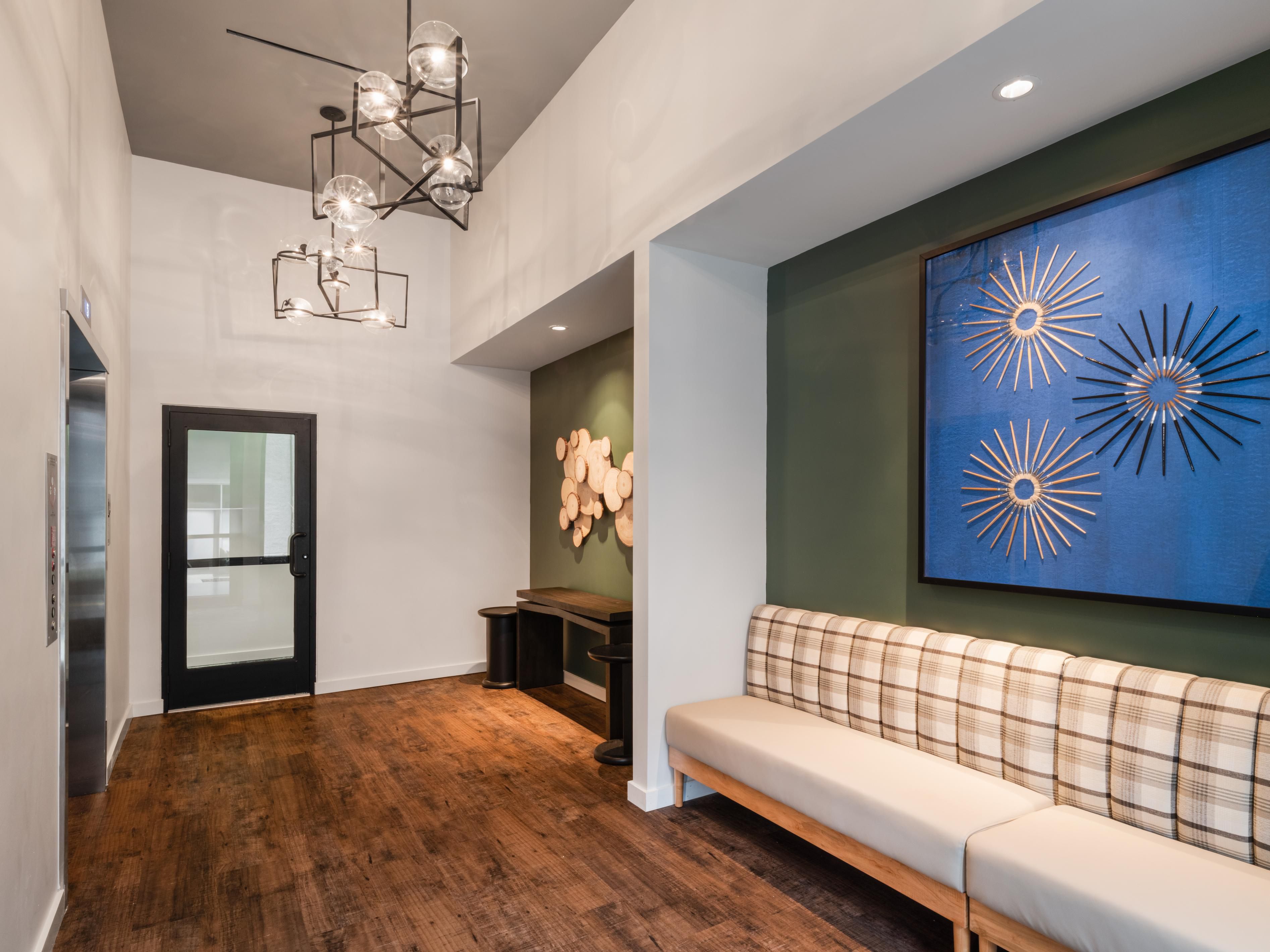 Our hotel features new spaces and modern design.