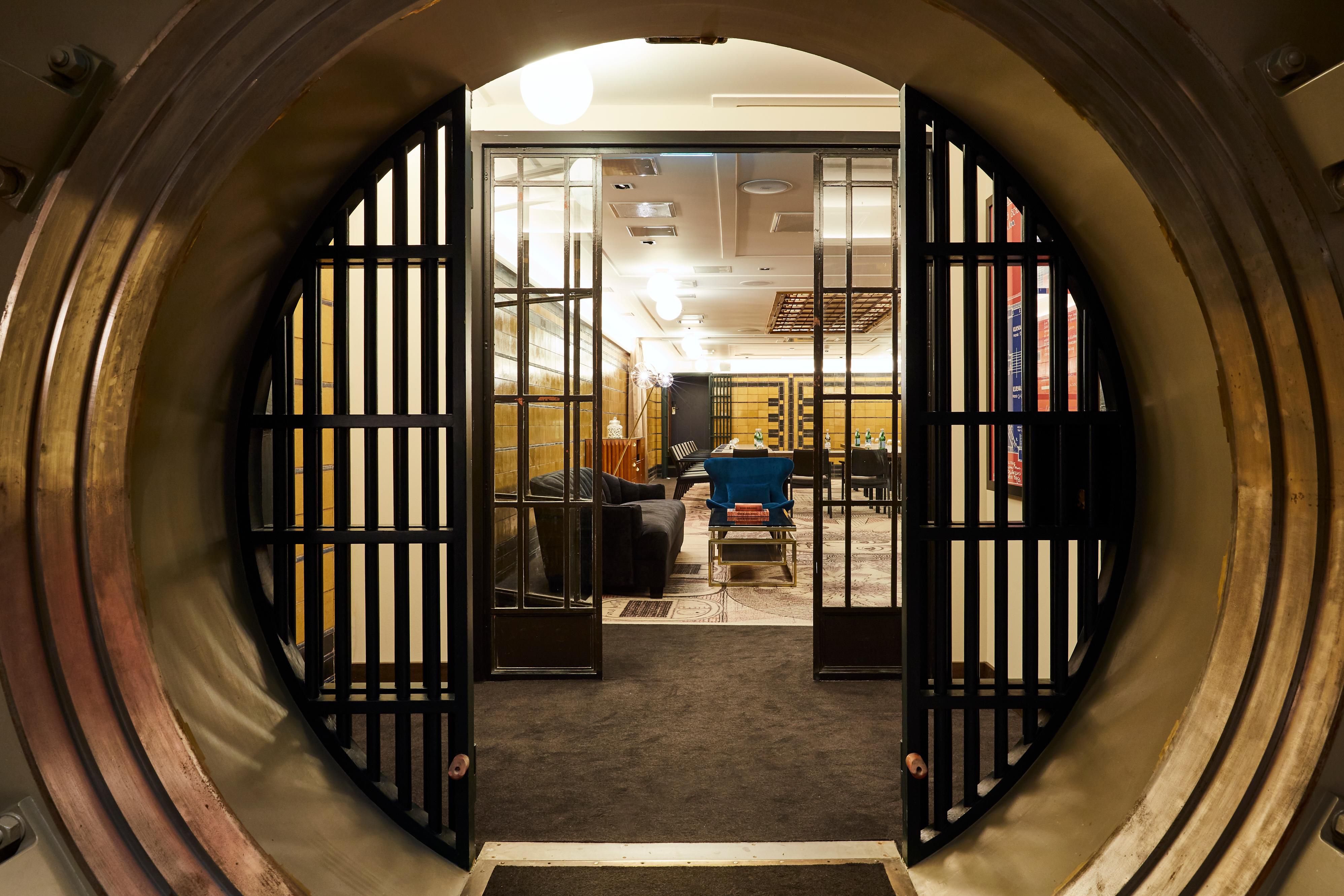 We regularly host English Stand-Up Comedy shows at the hotel. The comedians love telling jokes, you love to laugh. It's a match made in heaven. A golden combination. The solid gold cherry on top? The shows are in our former bank vault! The swankiest room in The Hague with some of the best comedians in Europe.