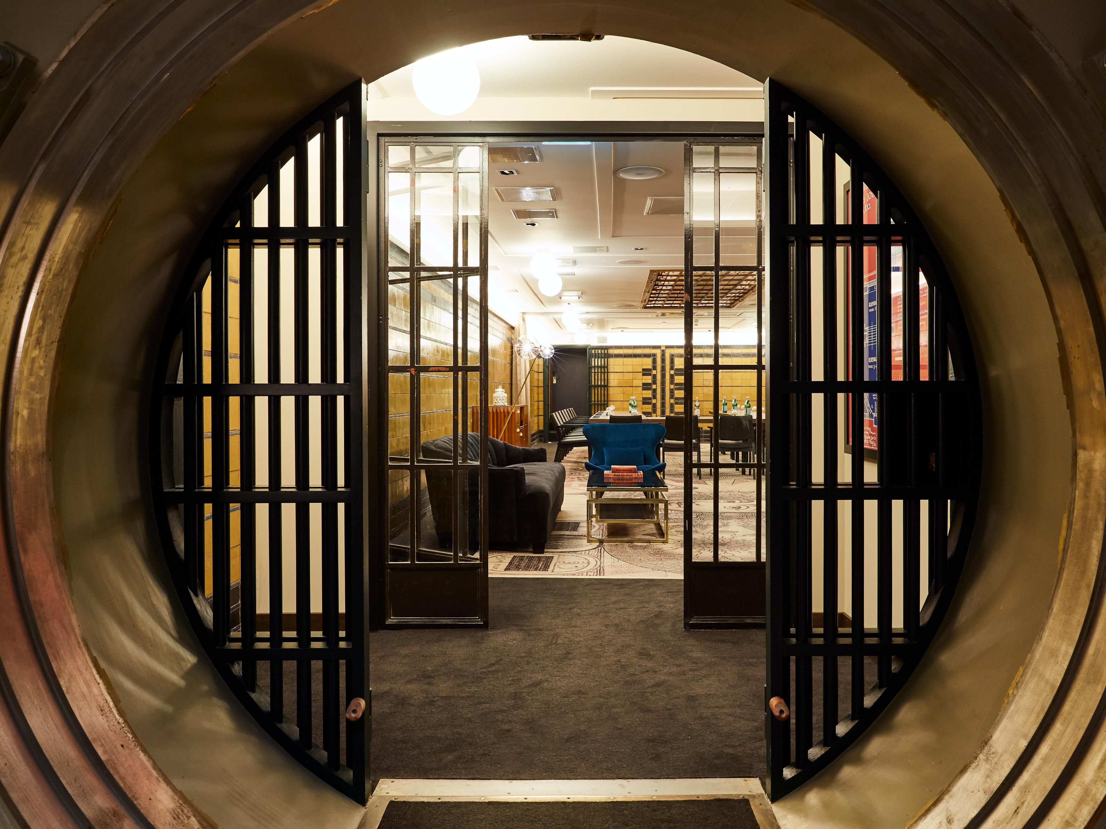 We regularly host English Stand-Up Comedy shows at the hotel. The comedians love telling jokes, you love to laugh. It's a match made in heaven. A golden combination. The solid gold cherry on top? The shows are in our former bank vault! The swankiest room in The Hague with some of the best comedians in Europe.
