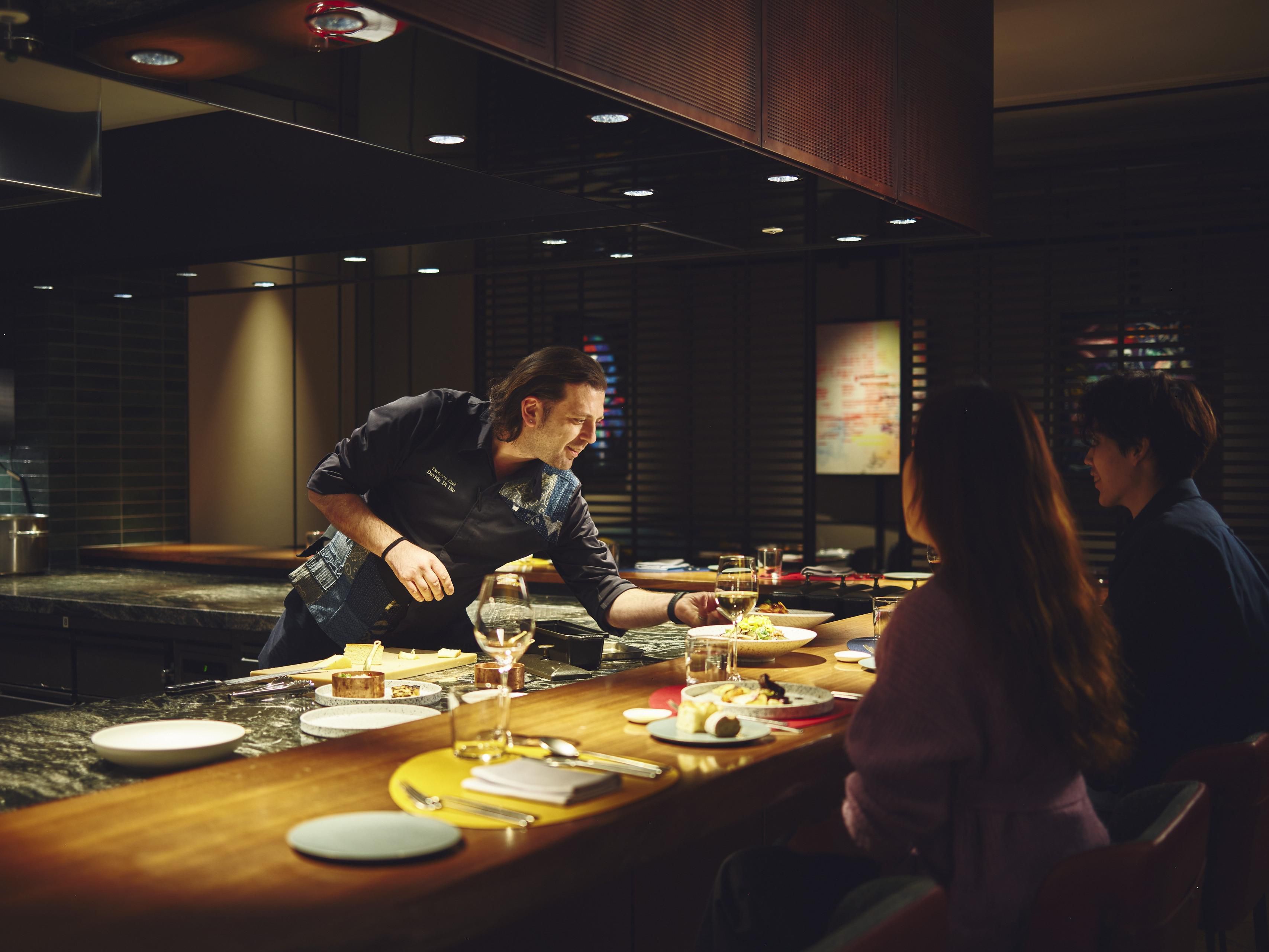 An intimate omakase counter experience at Gallery 11.