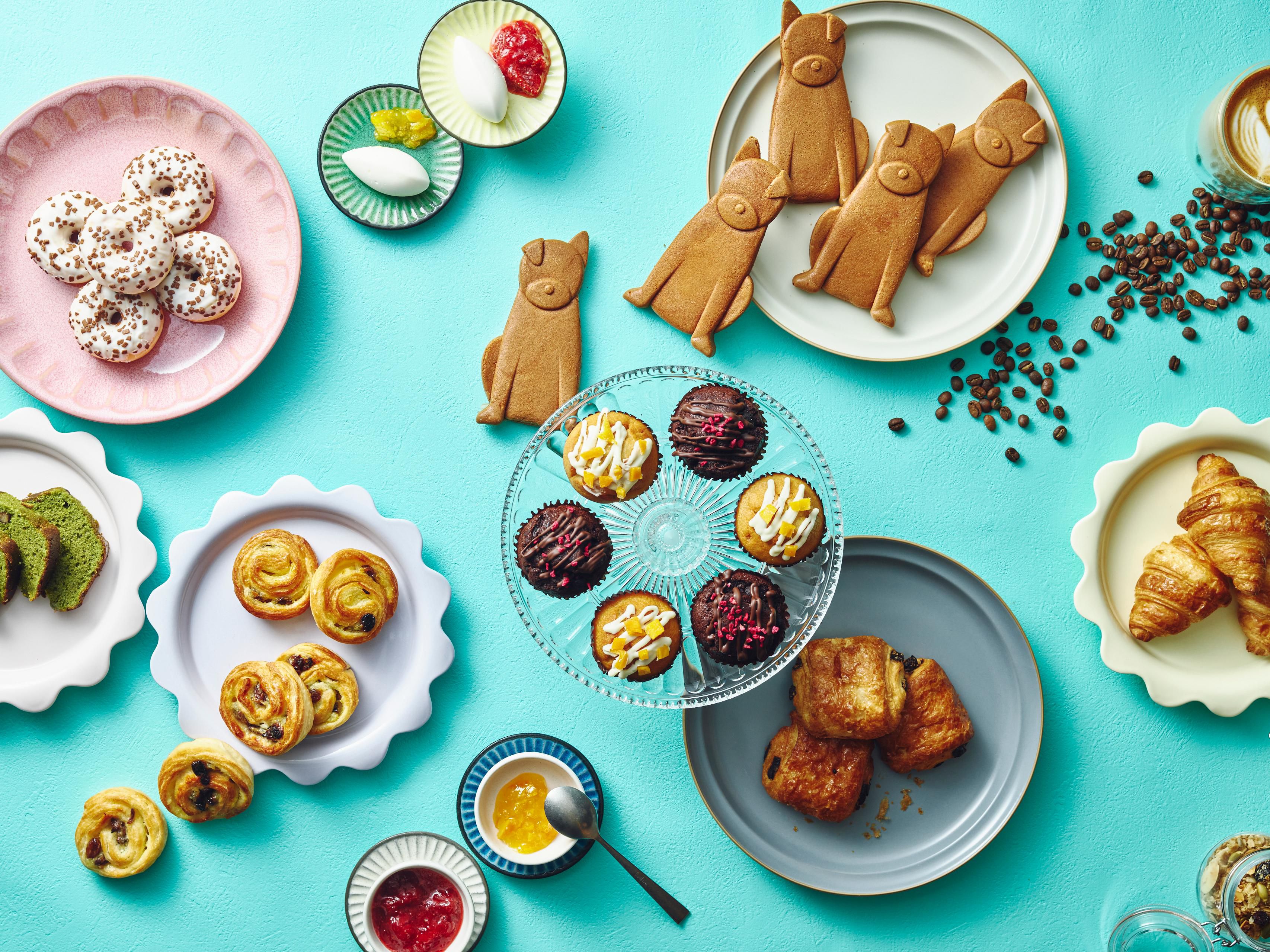 Enjoy sweets and pastries paired with a warm coffee at Shibrewya 