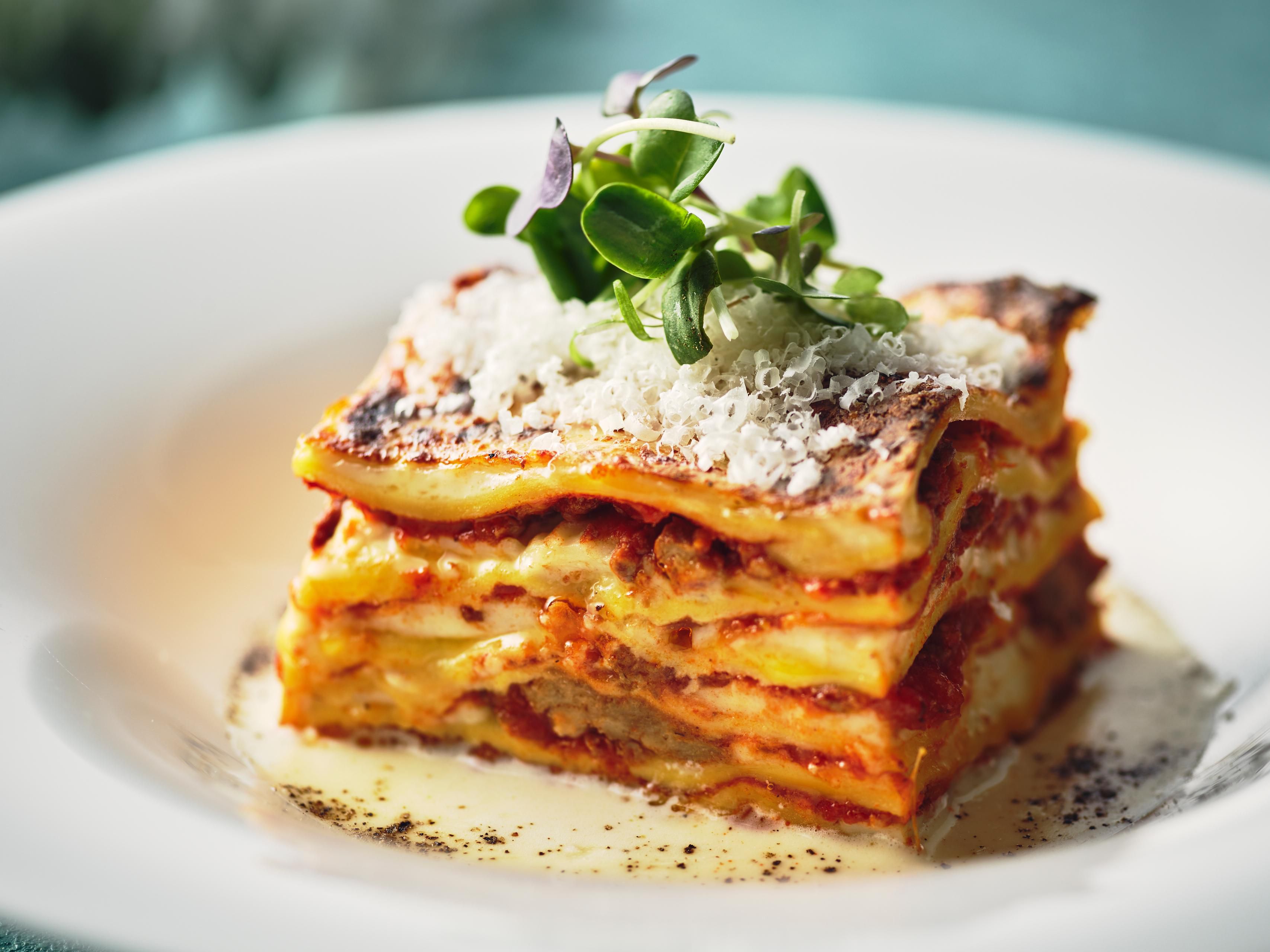 Gallery 11 Signature Menu - Lasagna