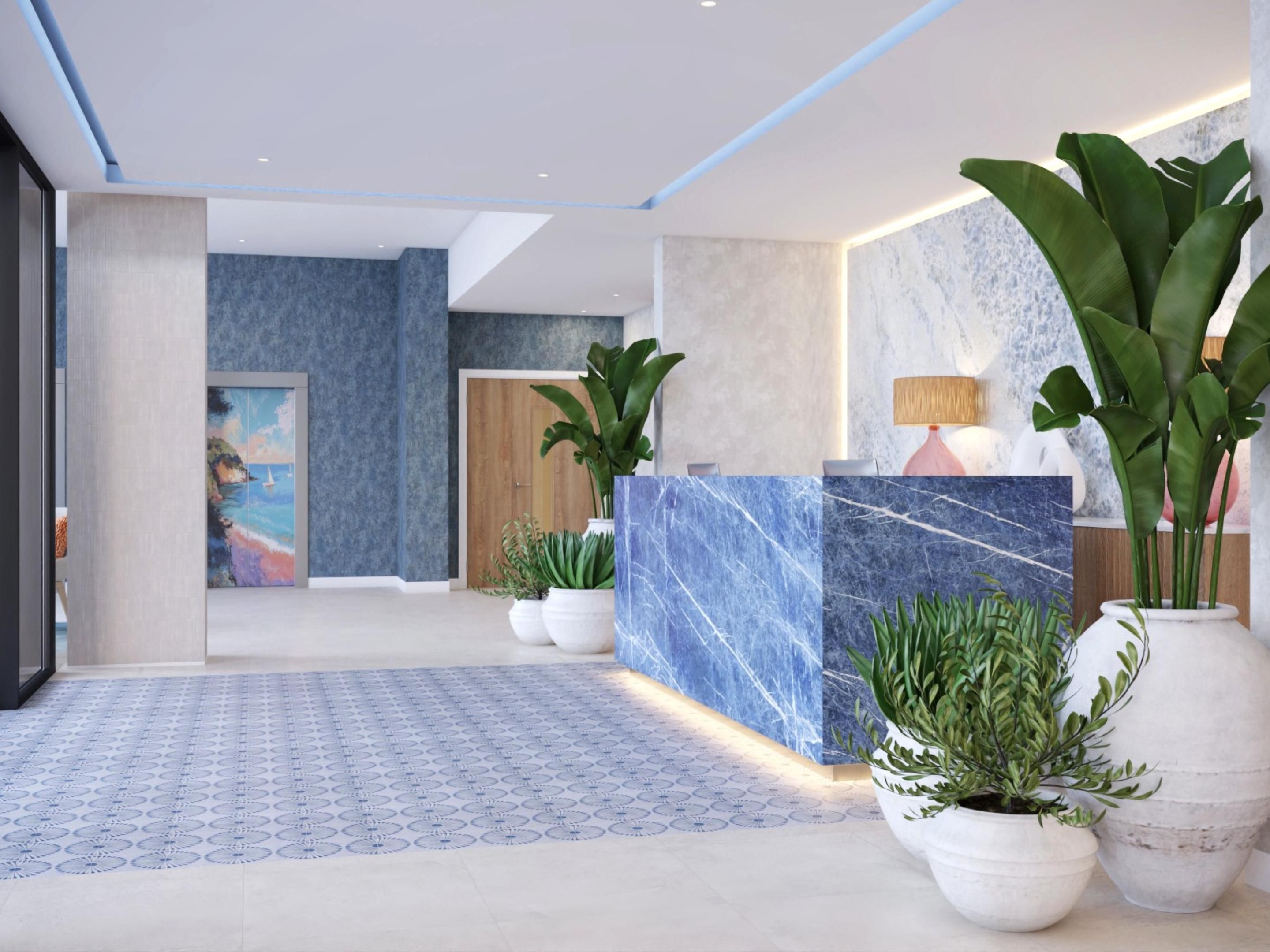 Hotel in Torquay lobby