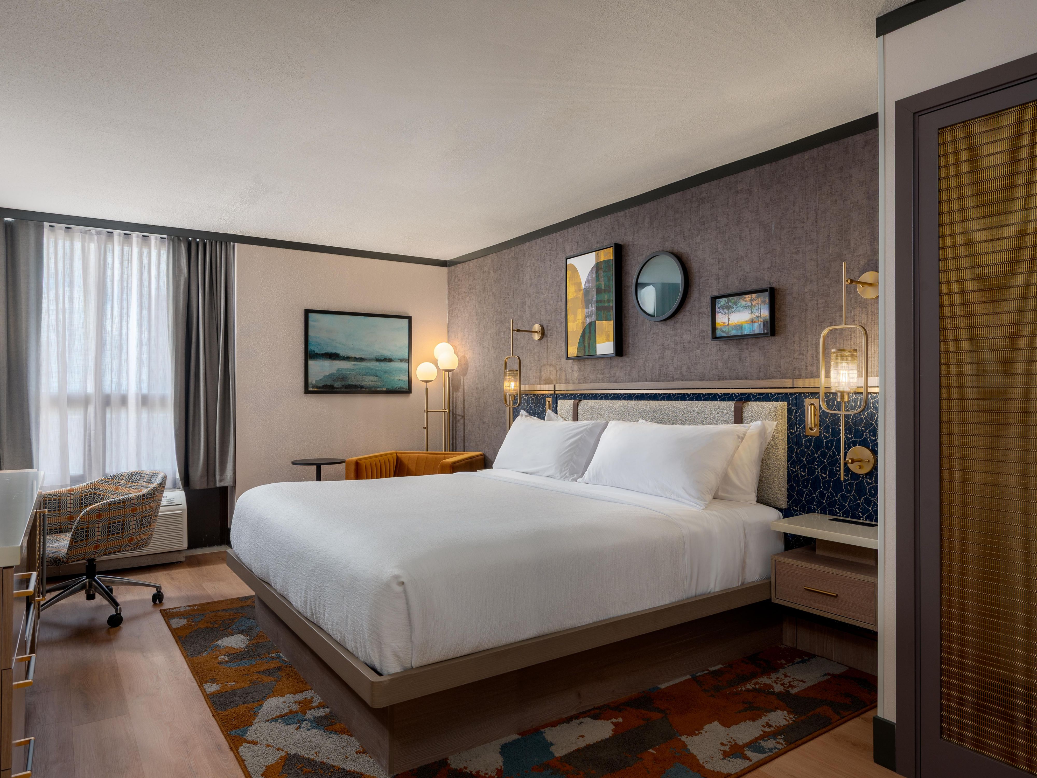 A fresh Troy guestroom escape with modern, neighborhood design