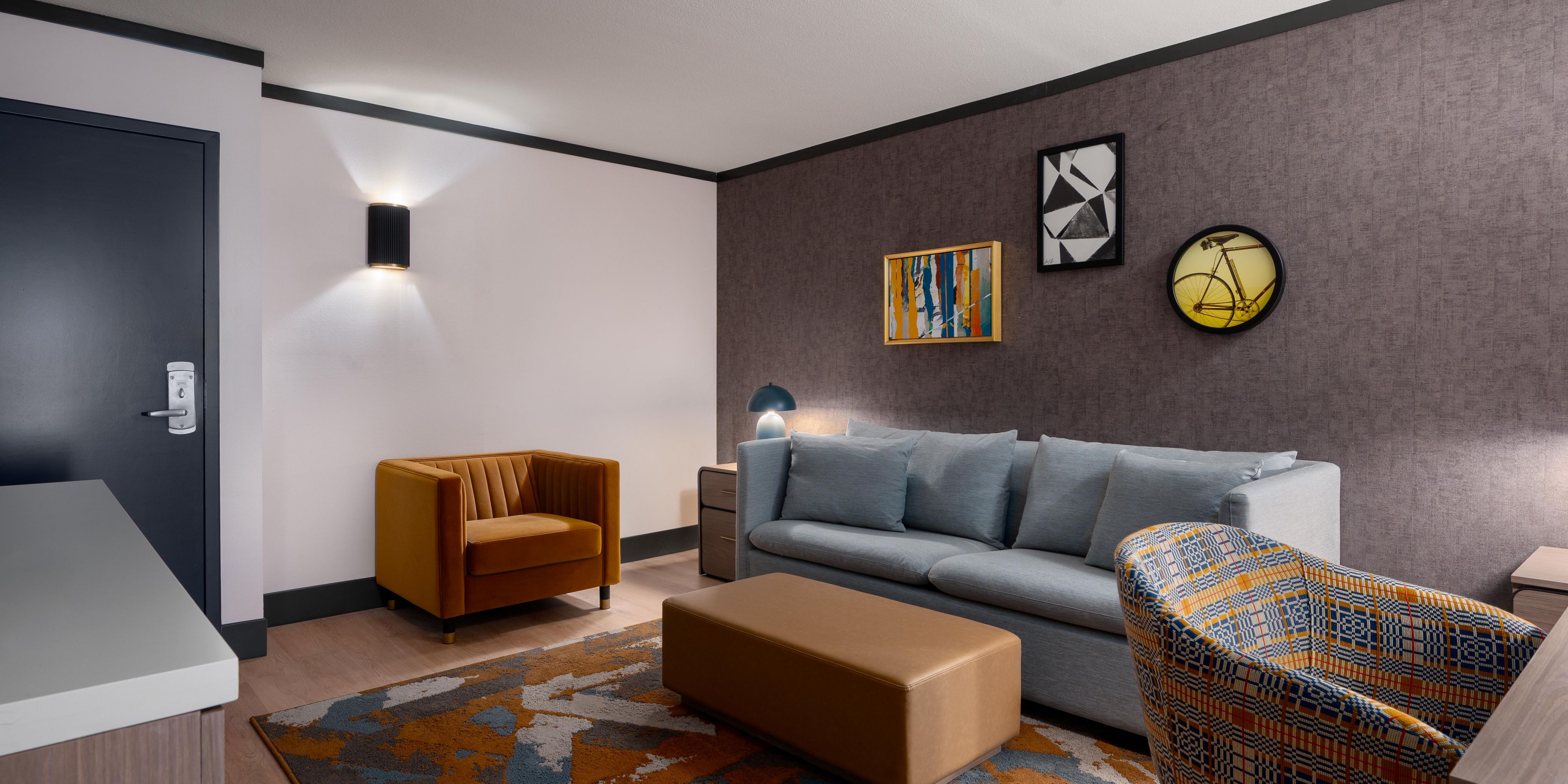A separate living area to entertain your friends and family.