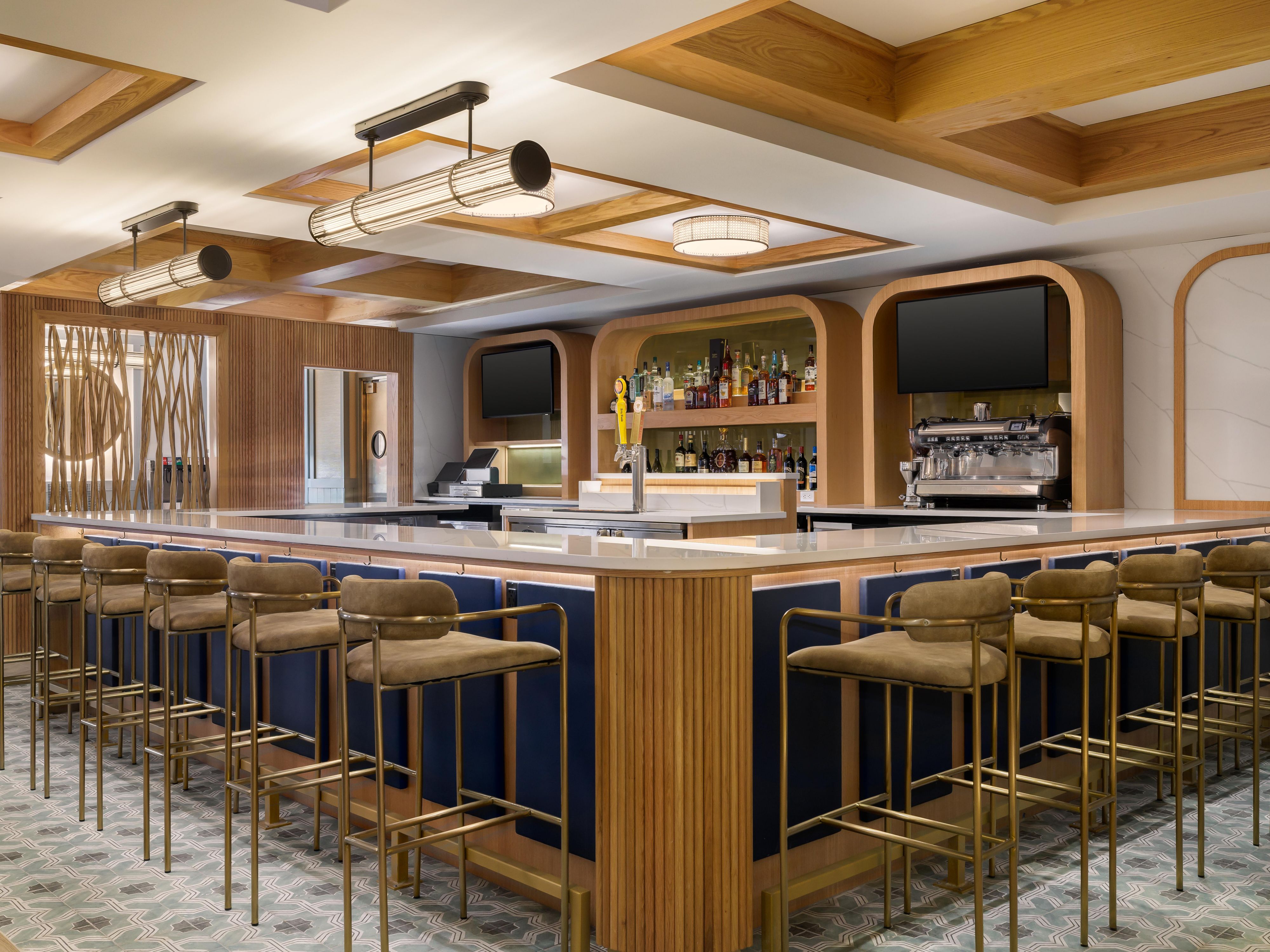 A place where you can have a drink & entertain your guests.