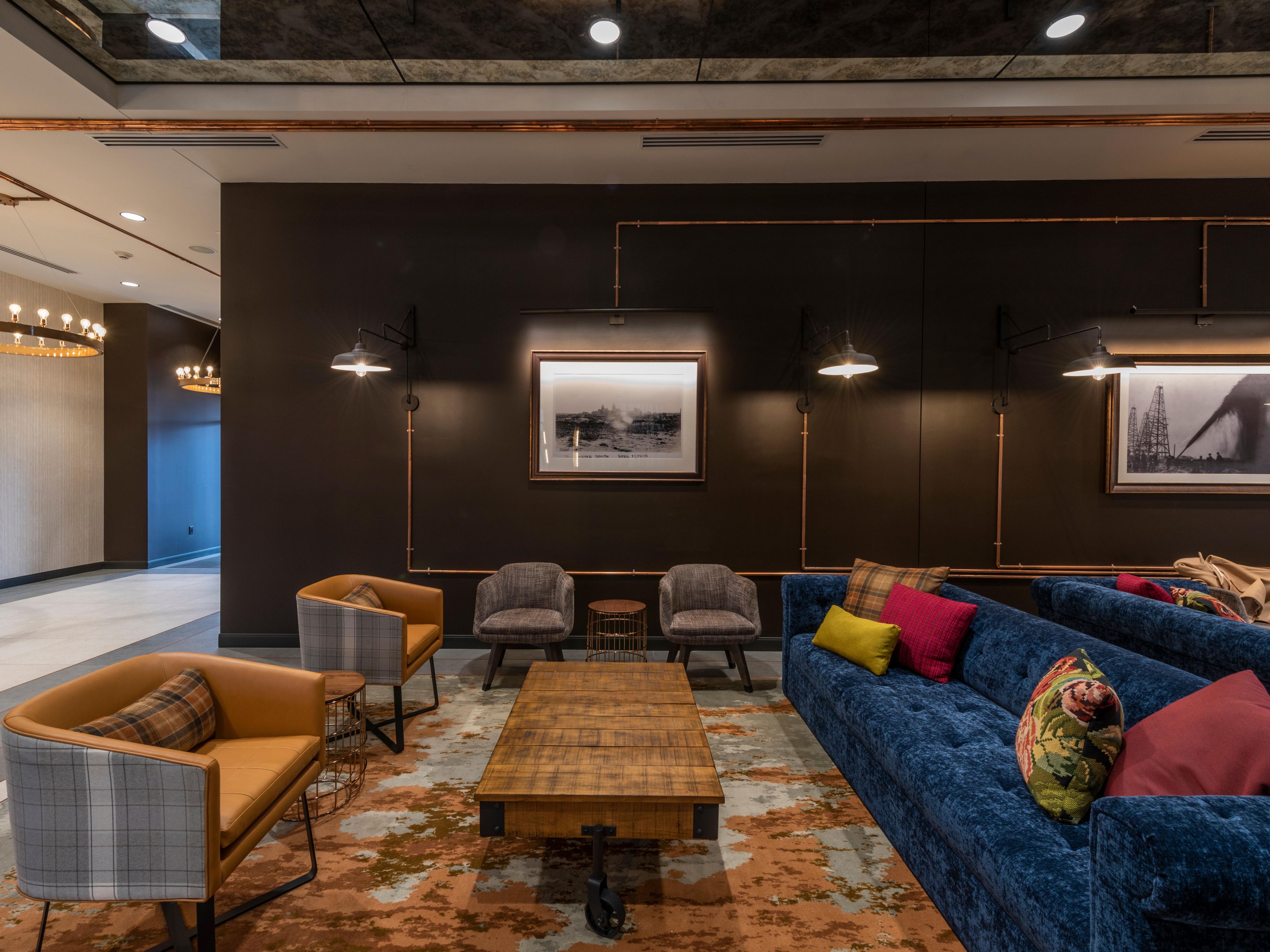 Gather your group in our lobby area before exploring Tulsa