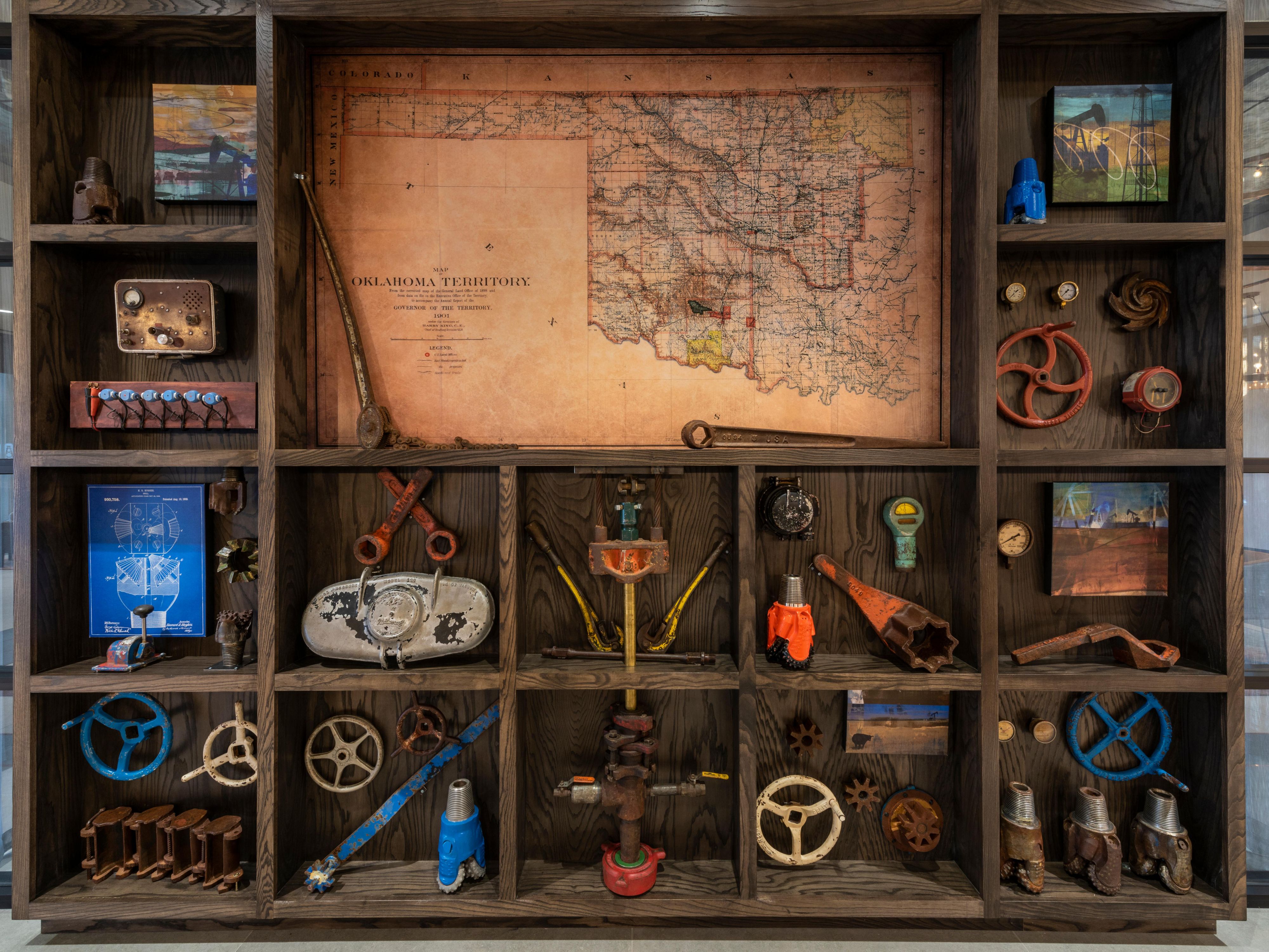 Survey the history of the oil boom