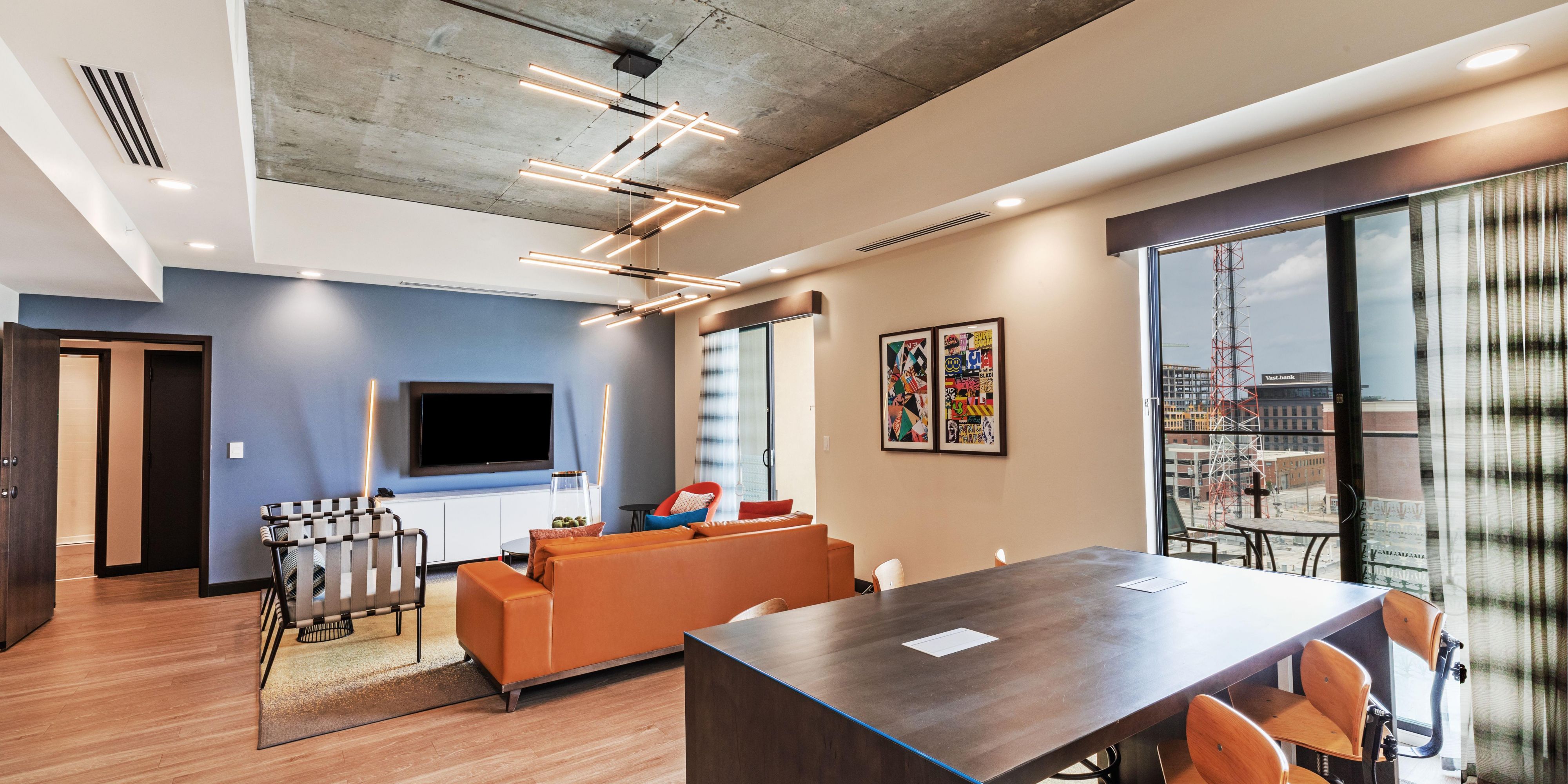 Suite meeting area