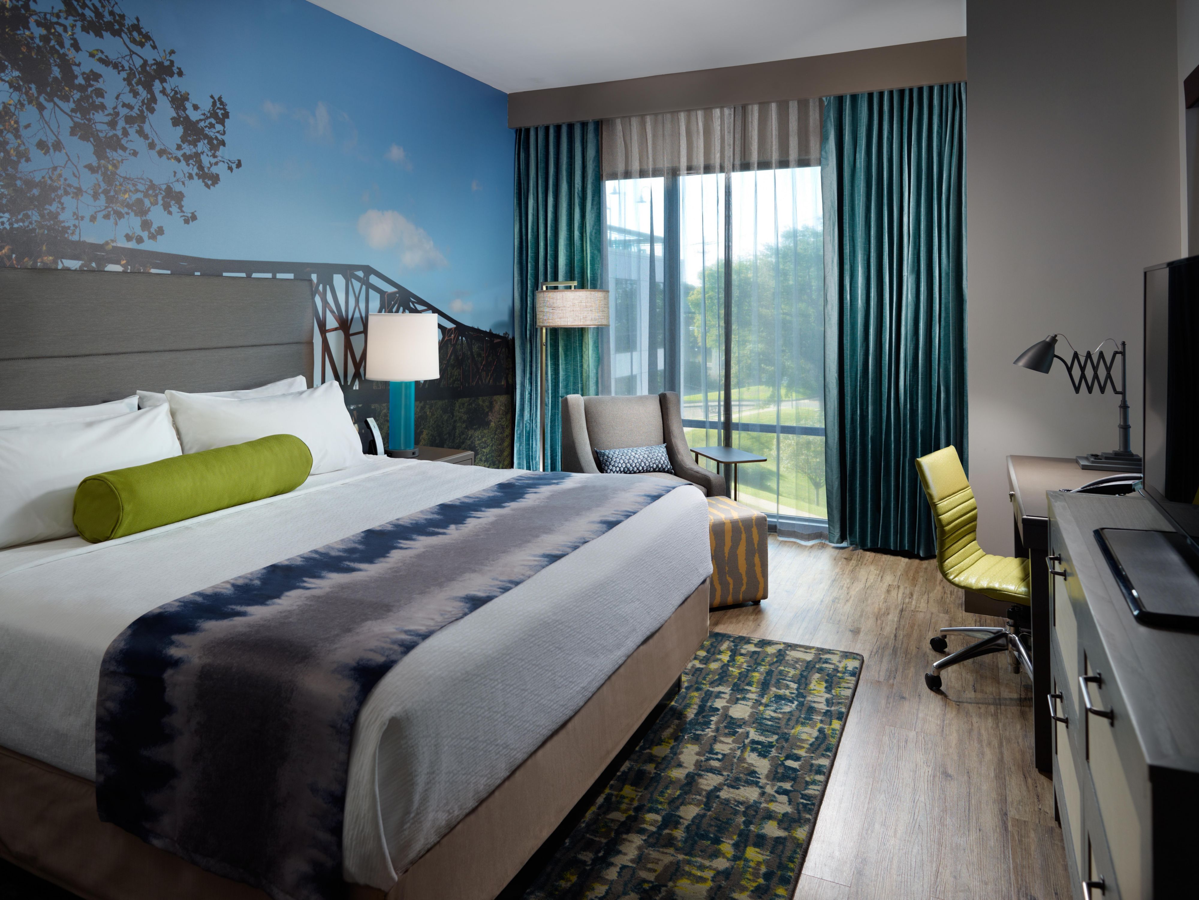 King Bed Guest Room