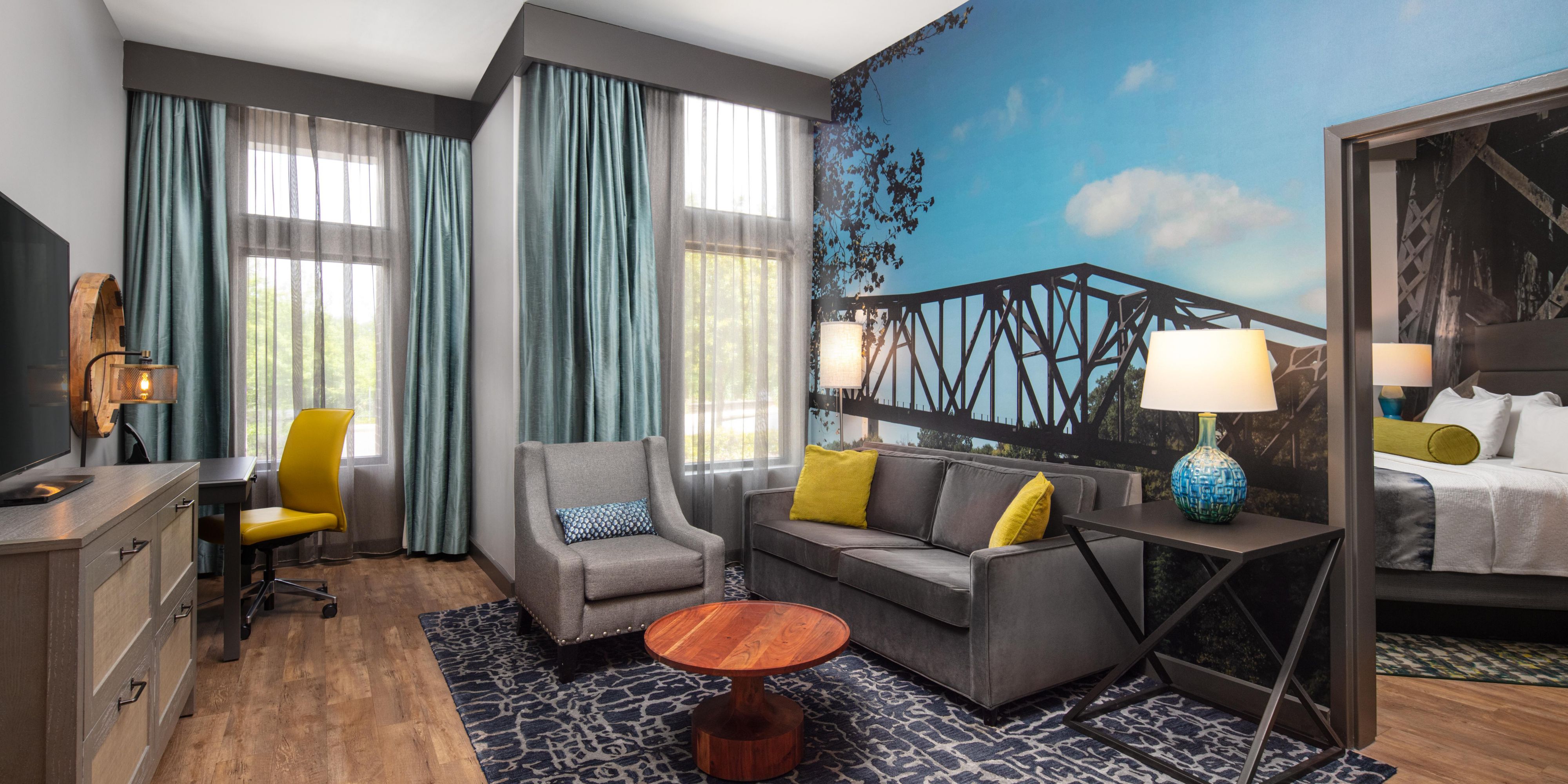 One Bed Room King Suite With Sofa Bed located in Our Annex 